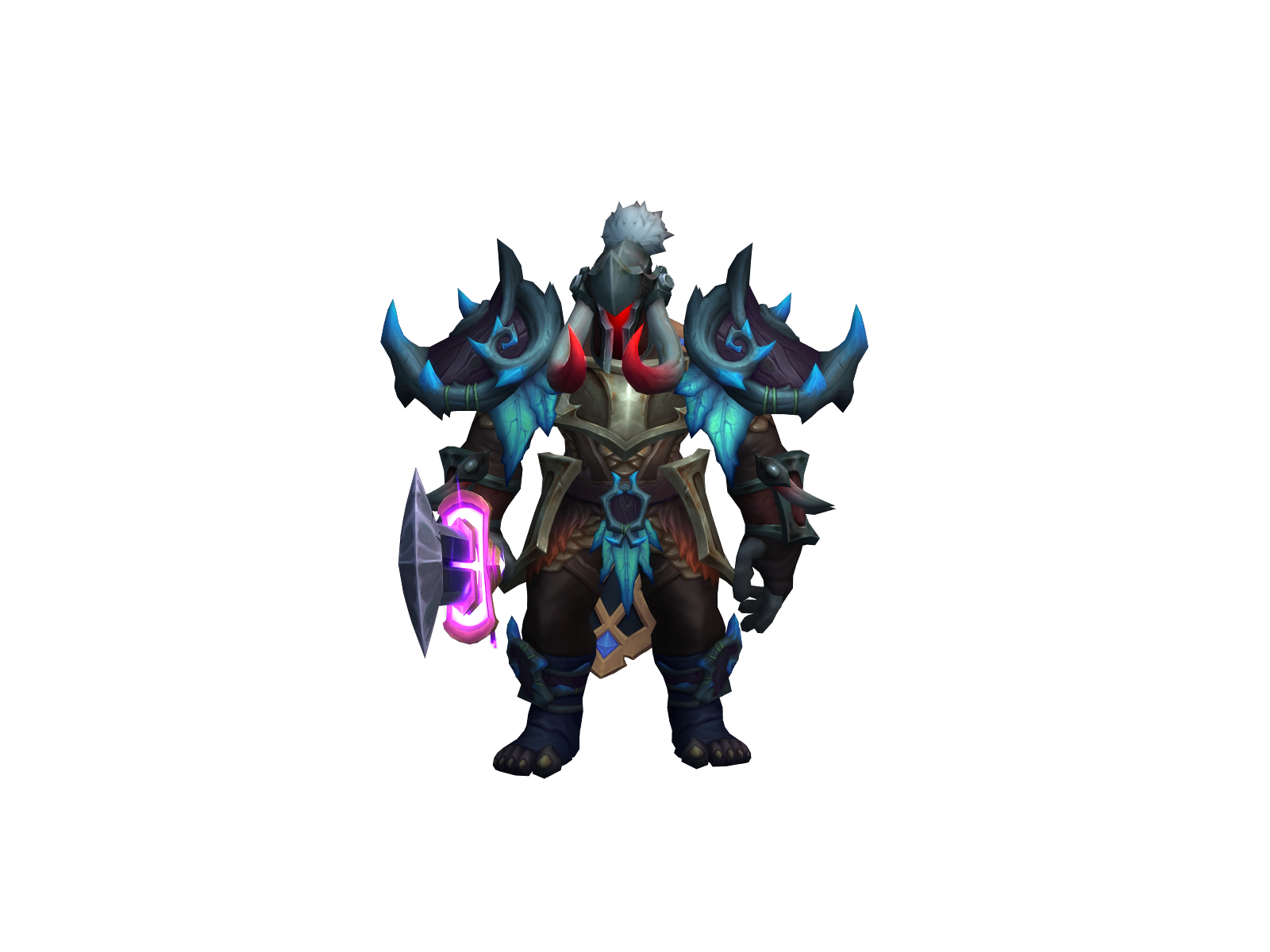 Mymeathard 3D character render