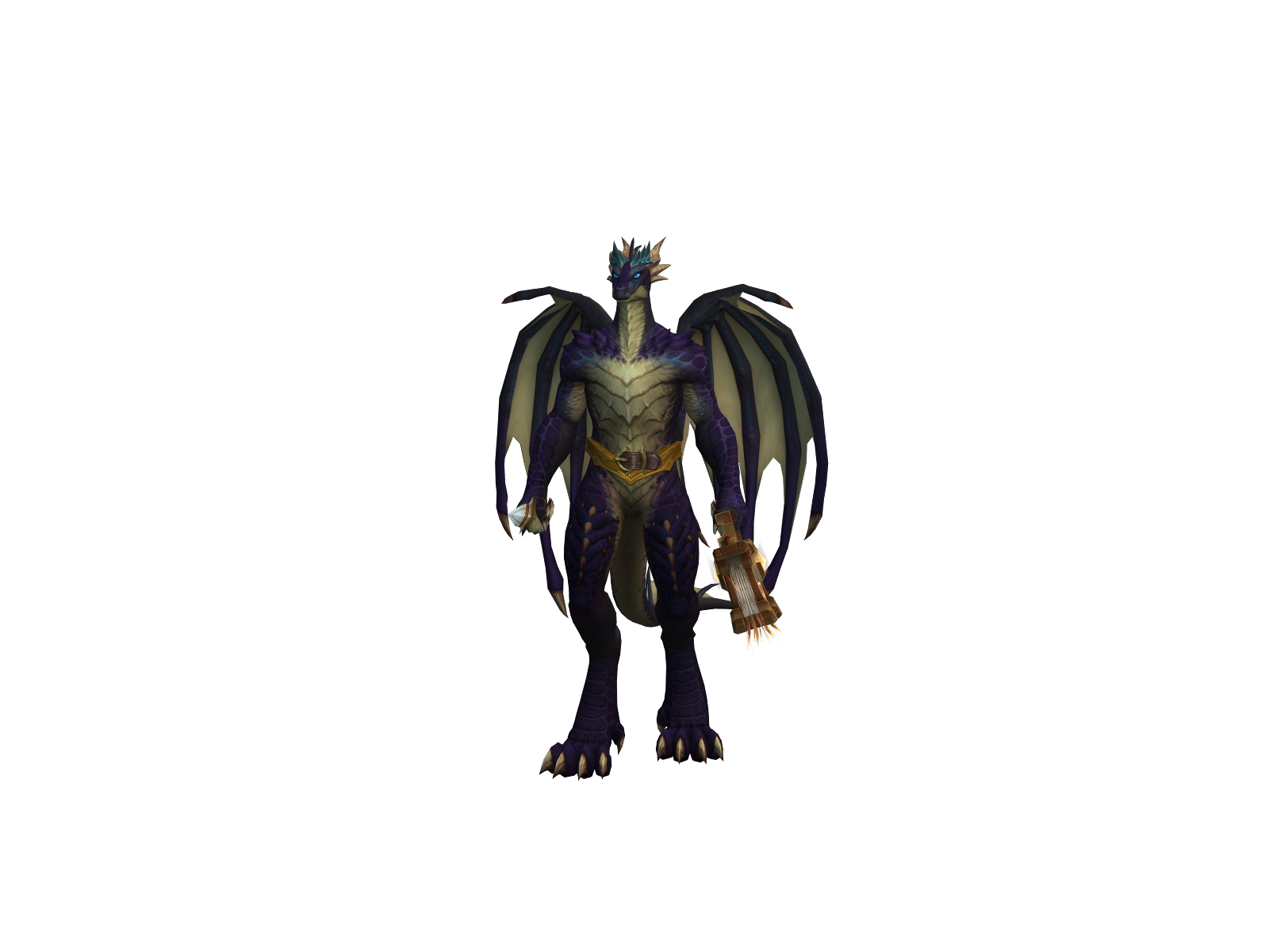 Nyxvara 3D character render