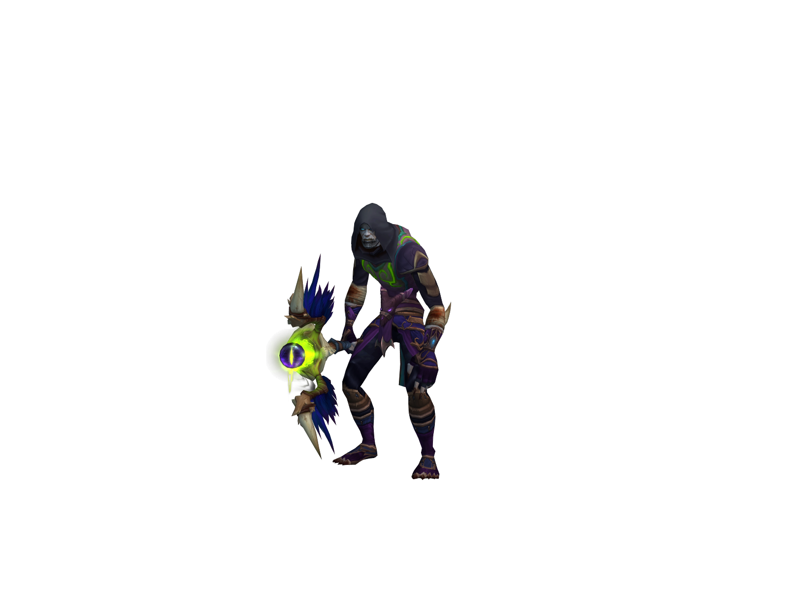Regrut 3D character render