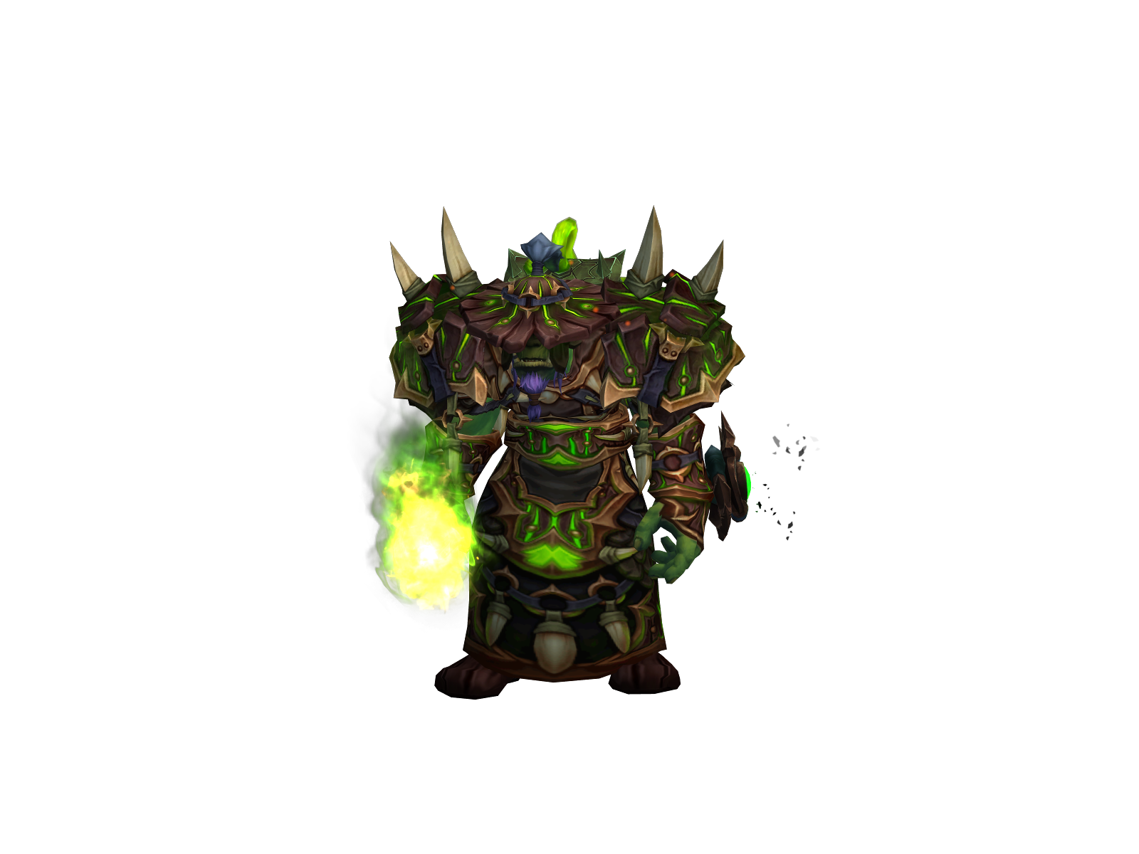 Hexxercise 3D character render