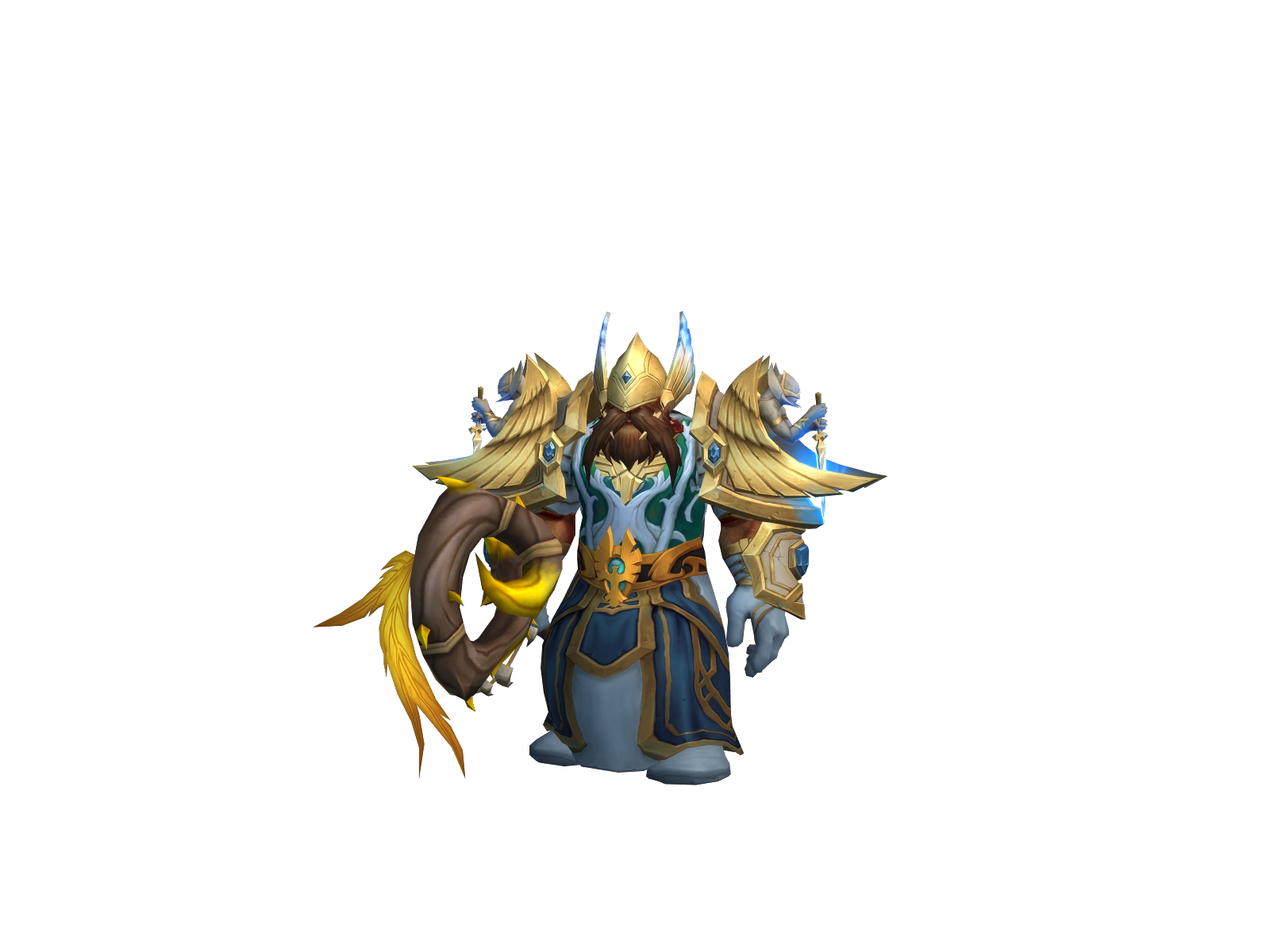 Bluewínd 3D character render