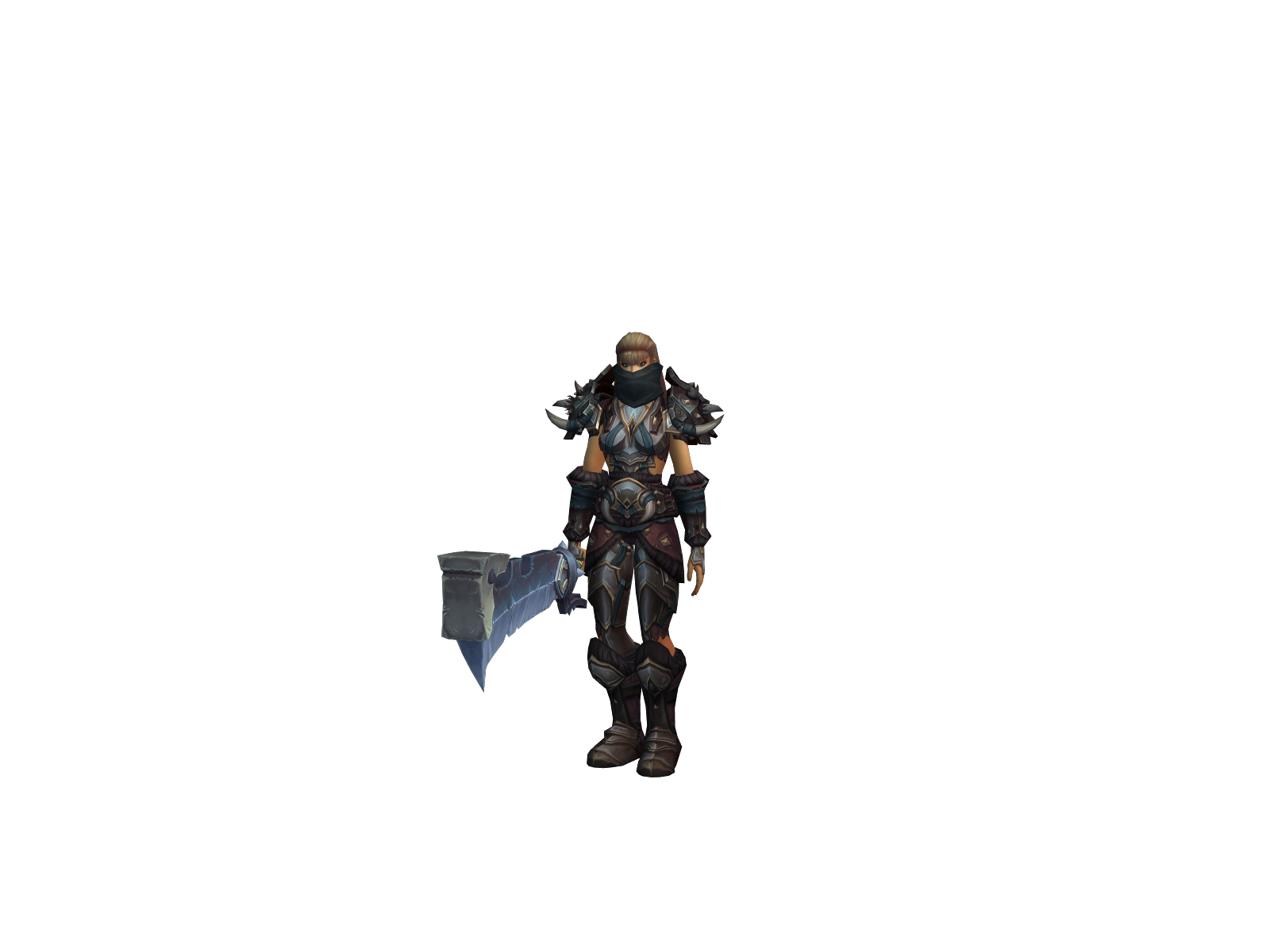 Warrias 3D character render