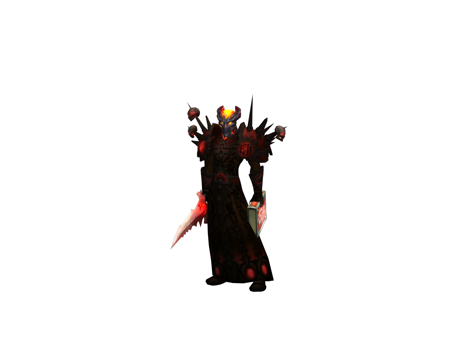 Phyrexius 3D character render