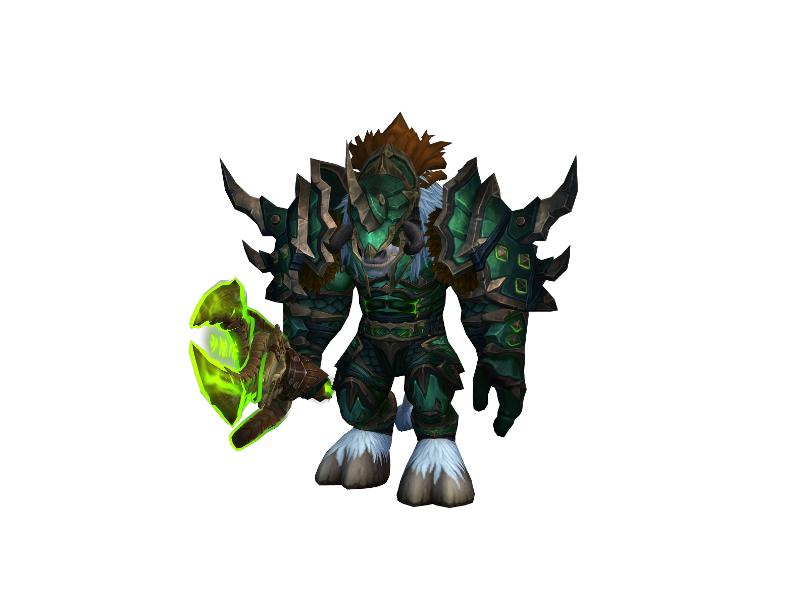 Chawz 3D character render