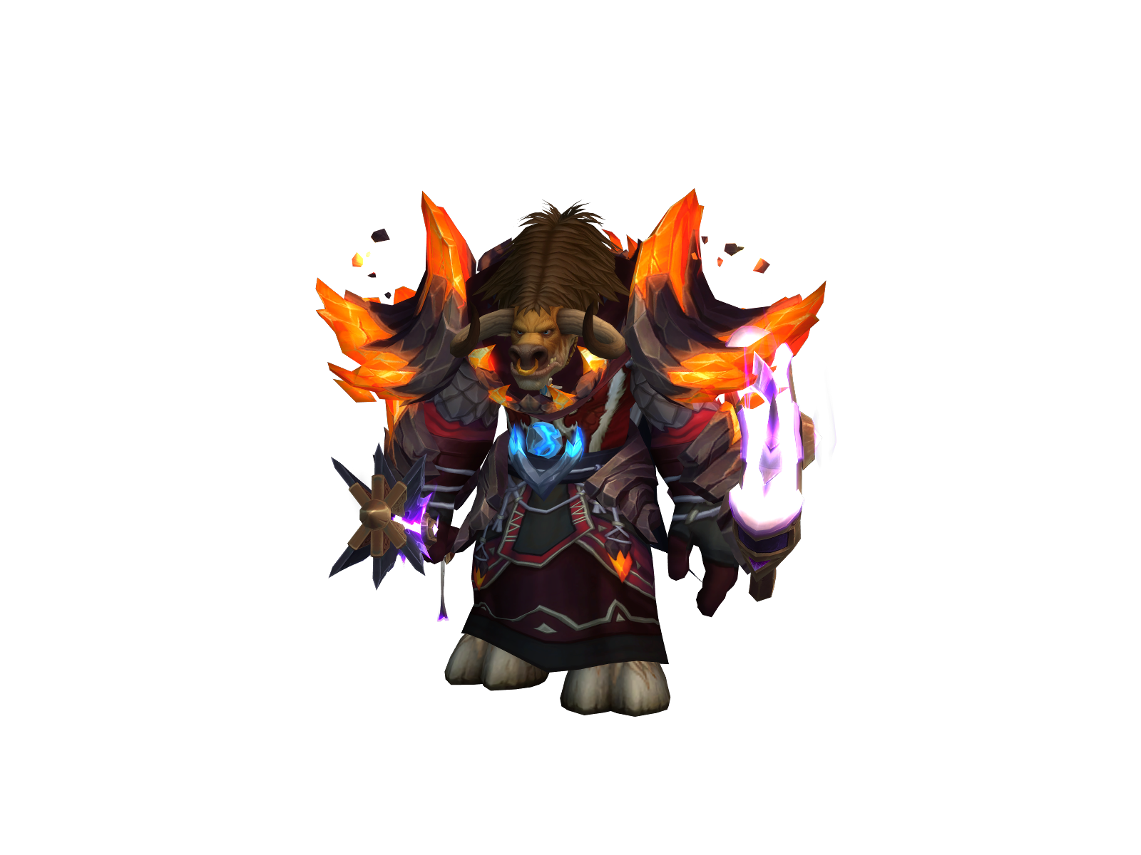 Holybuffalo 3D character render