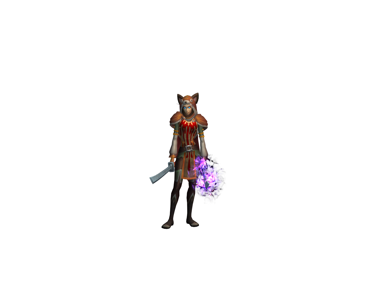 Gnelfino 3D character render