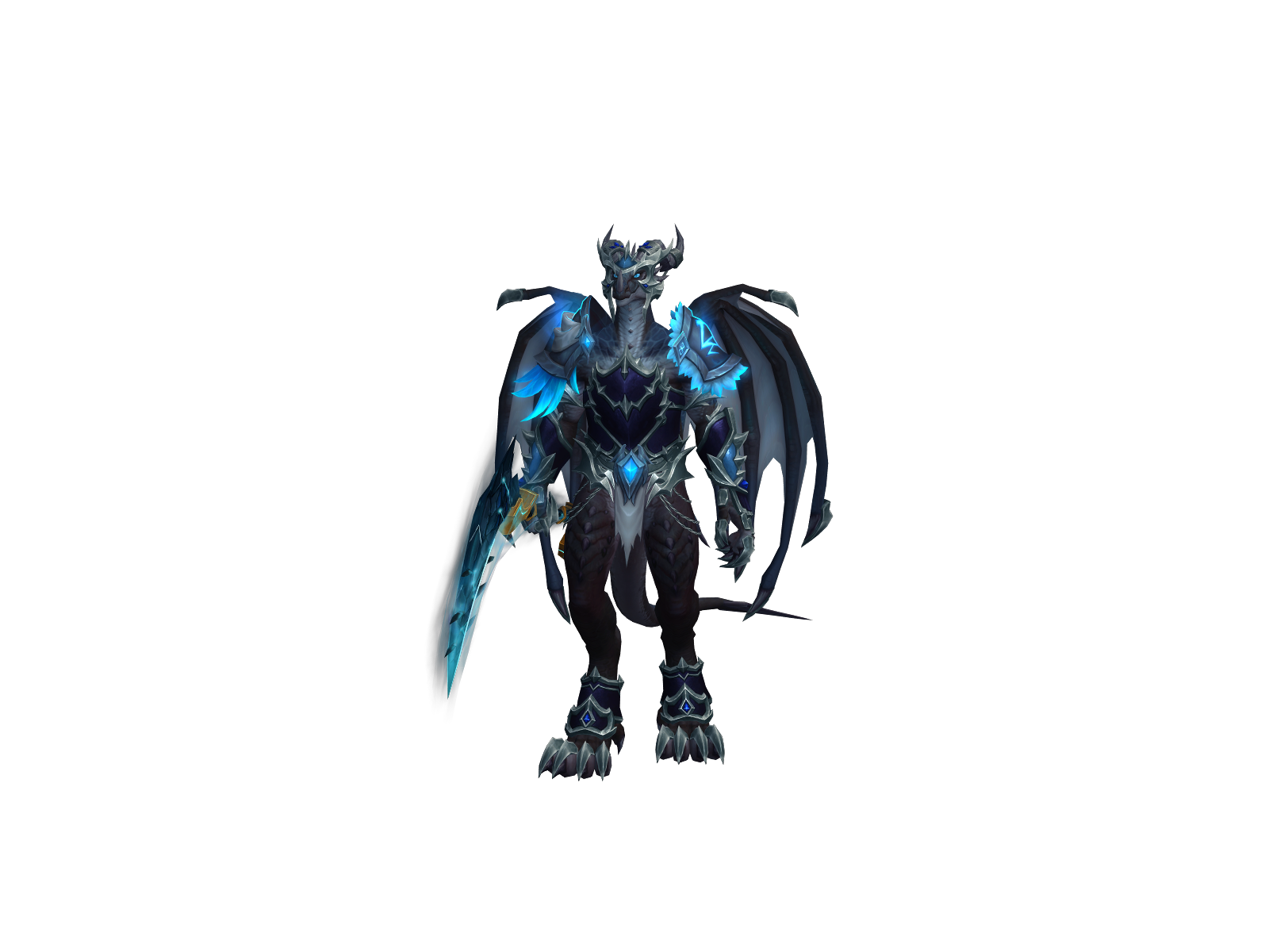Ezralien 3D character render