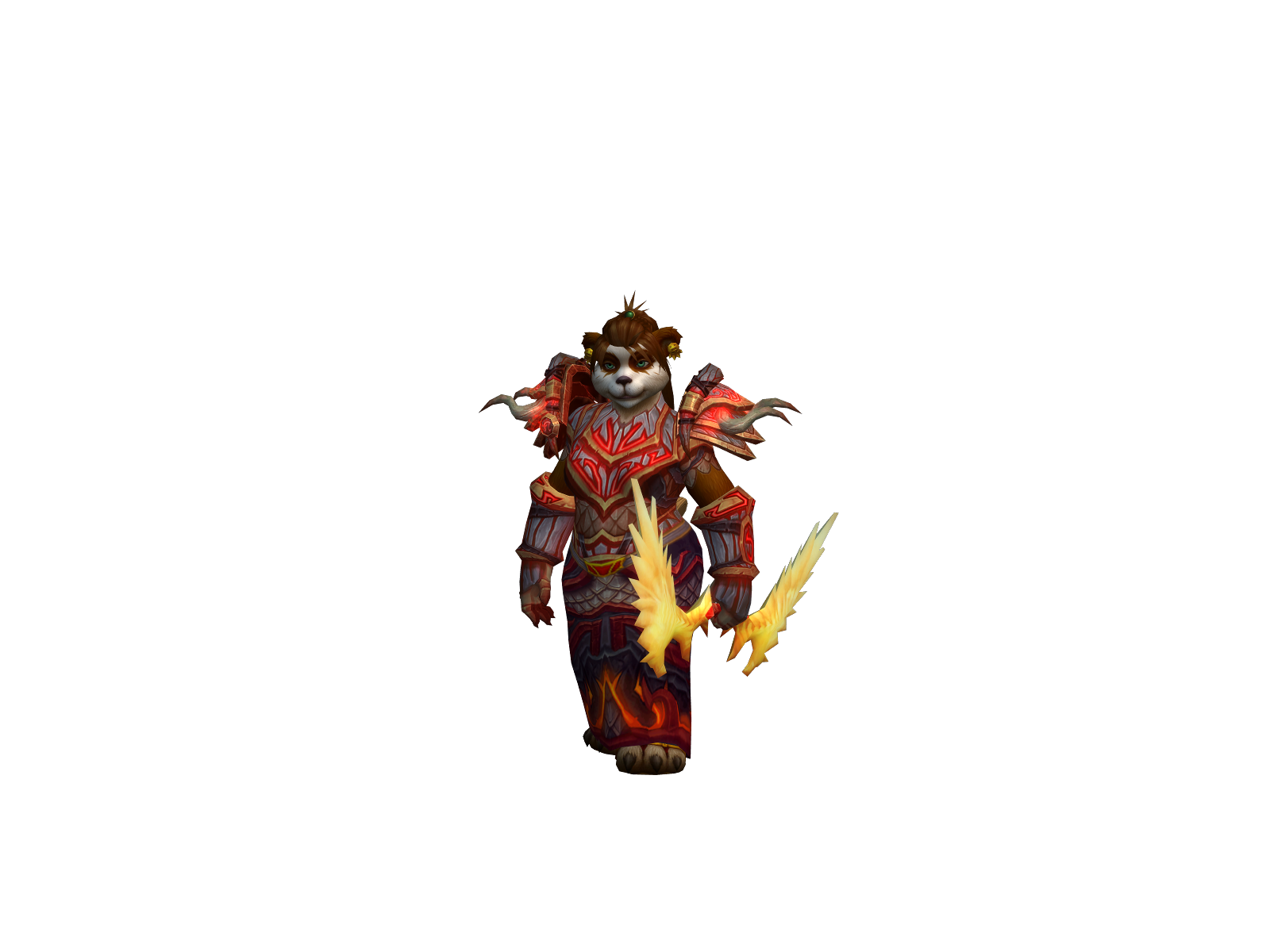 Mamabearky 3D character render