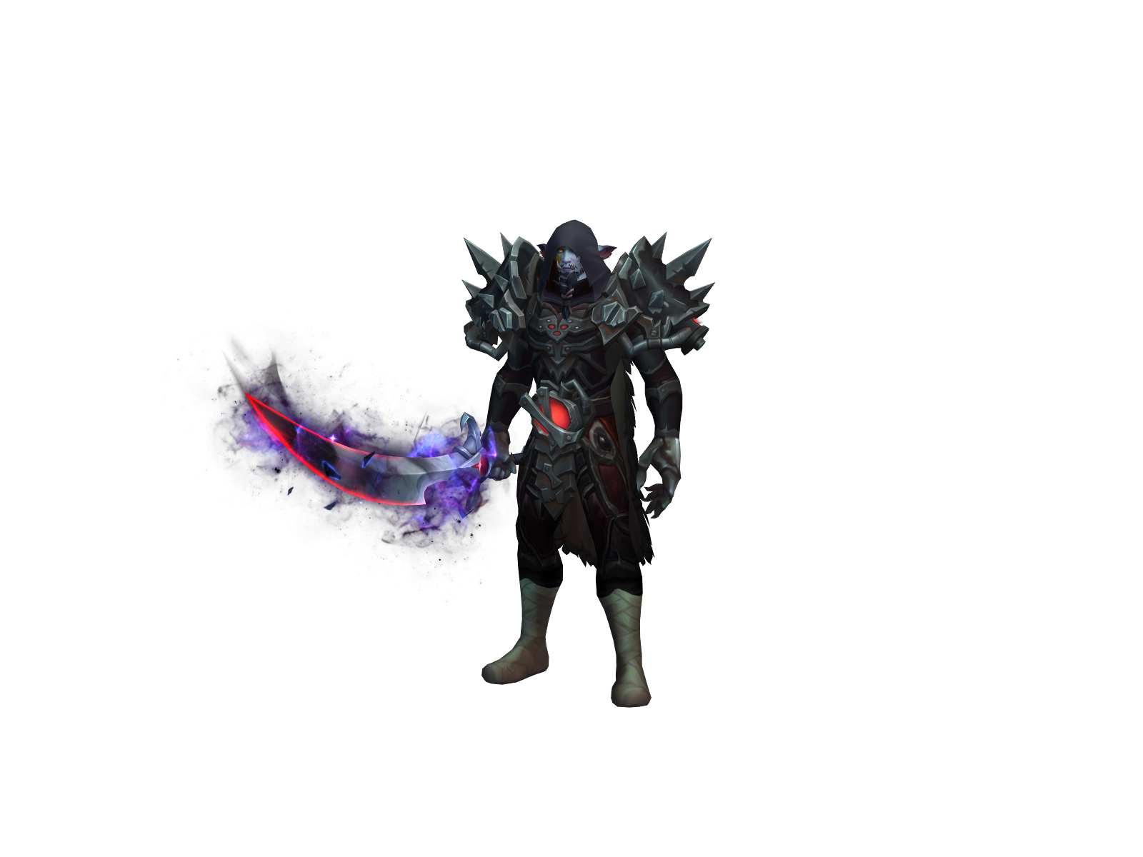 Sidefinger 3D character render