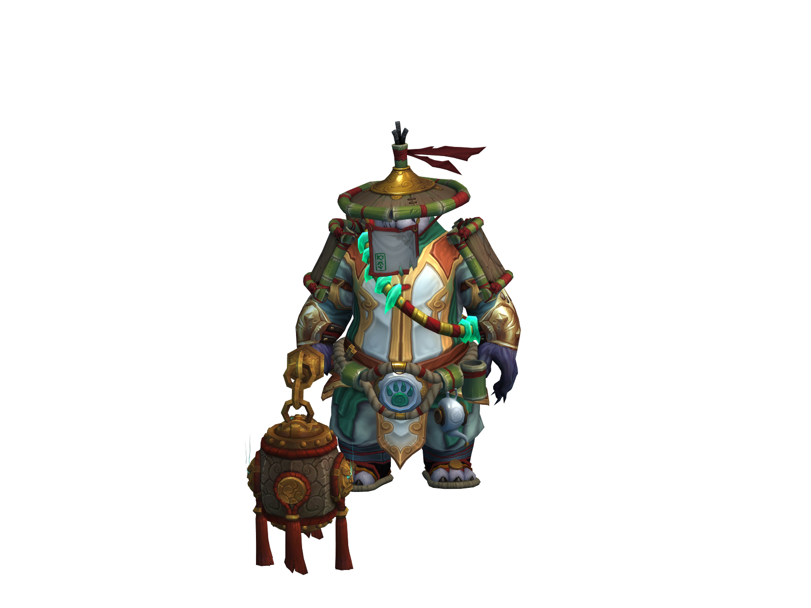 Cardcastled 3D character render