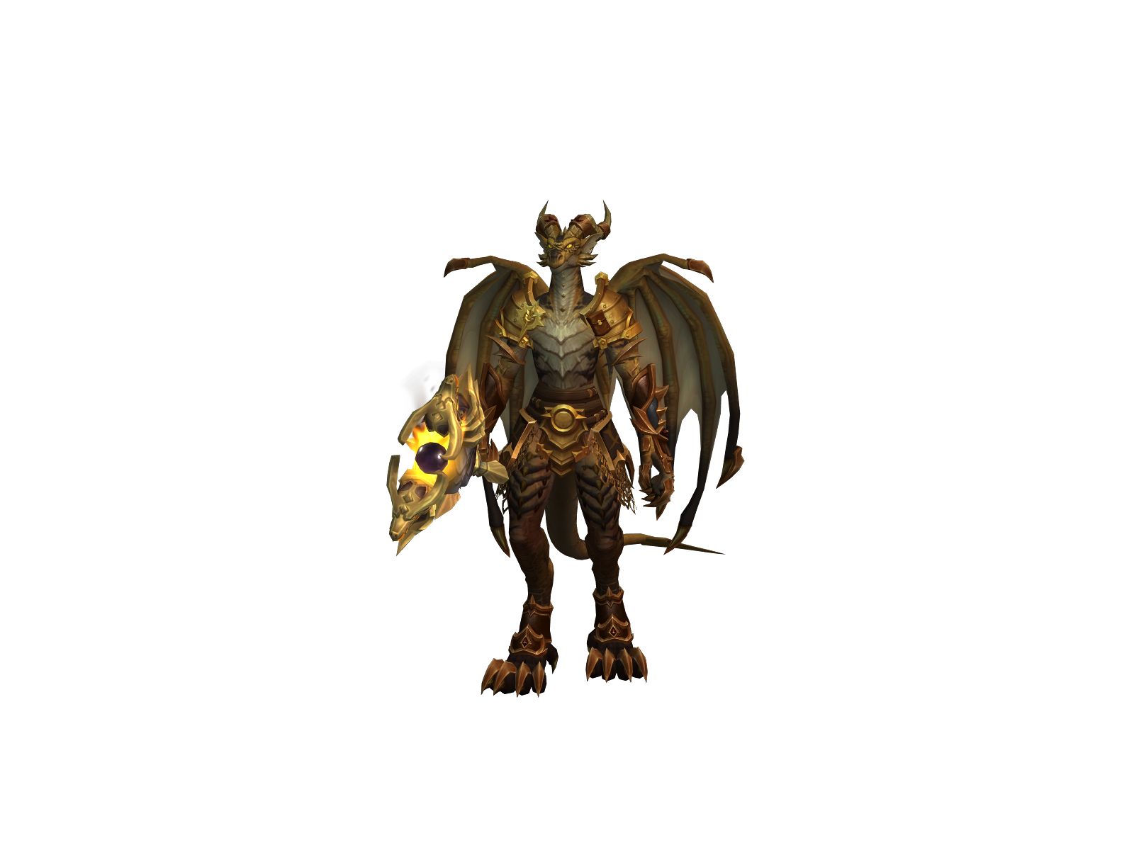 Mandrak 3D character render