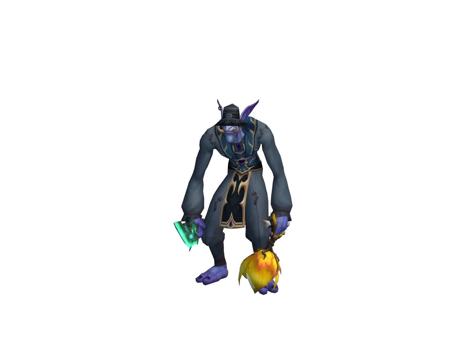 Maniacqt 3D character render