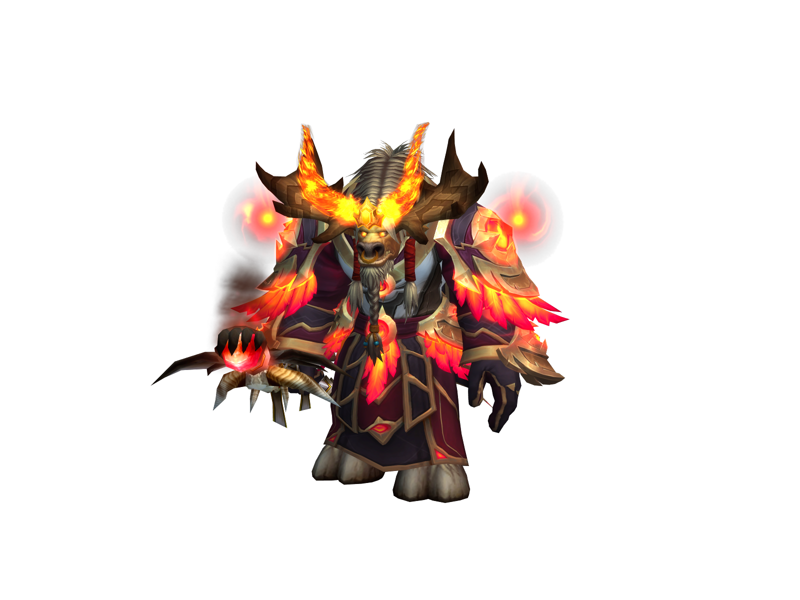 Cøwbustion 3D character render