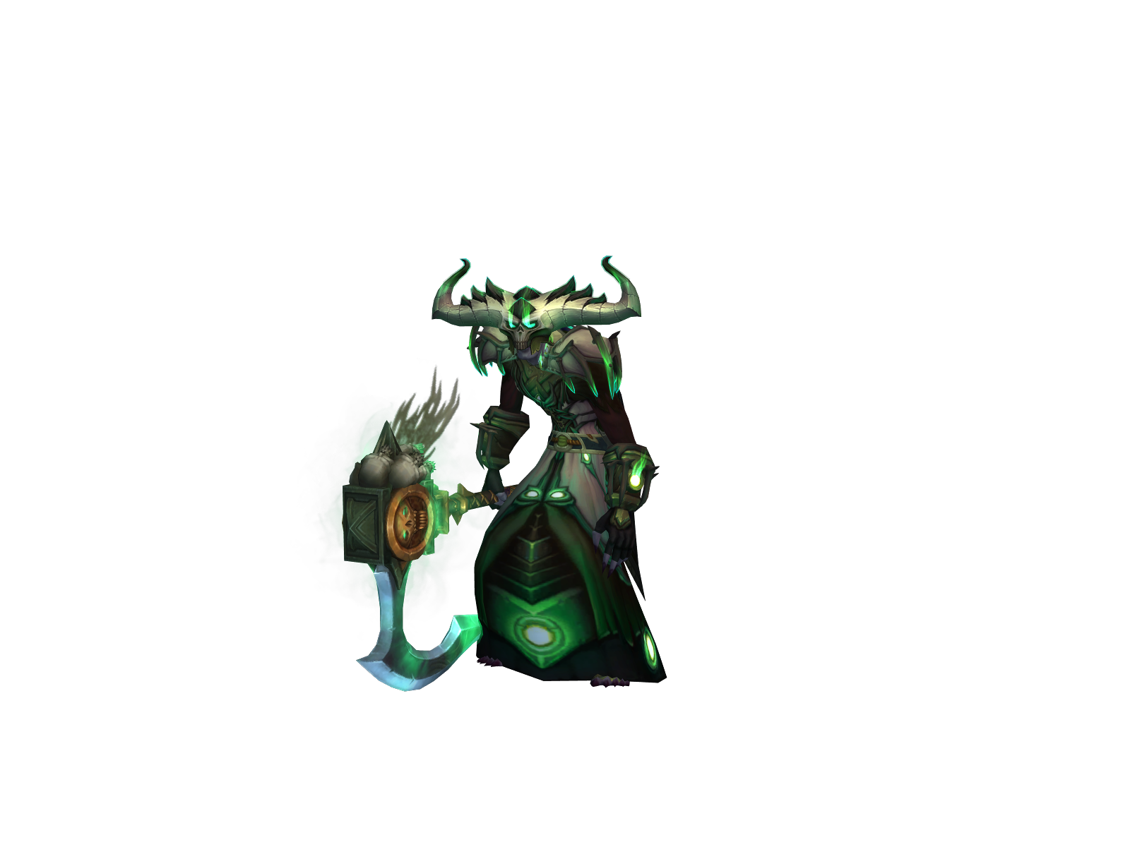 Hellwielder 3D character render