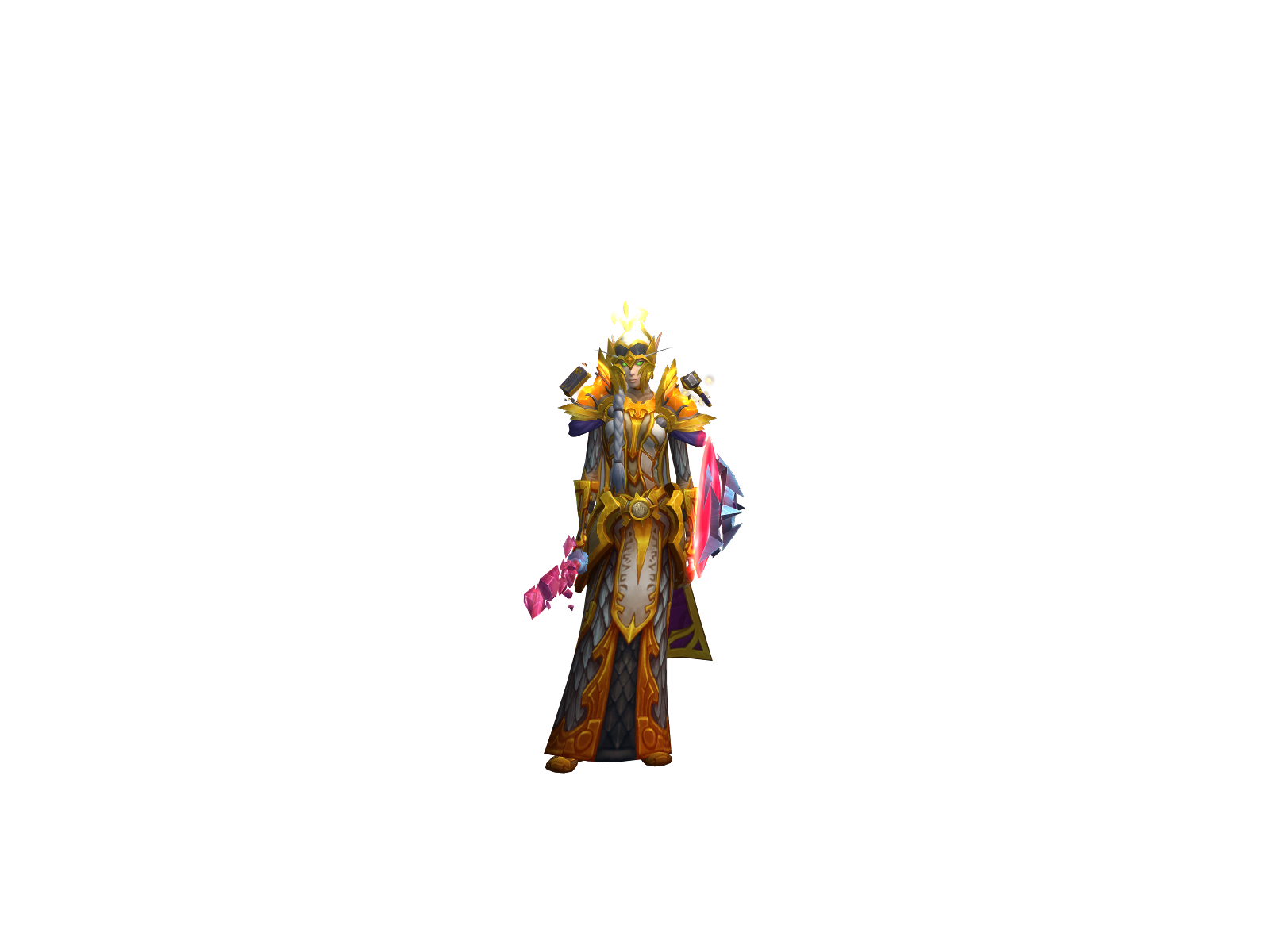 Aeldrin 3D character render