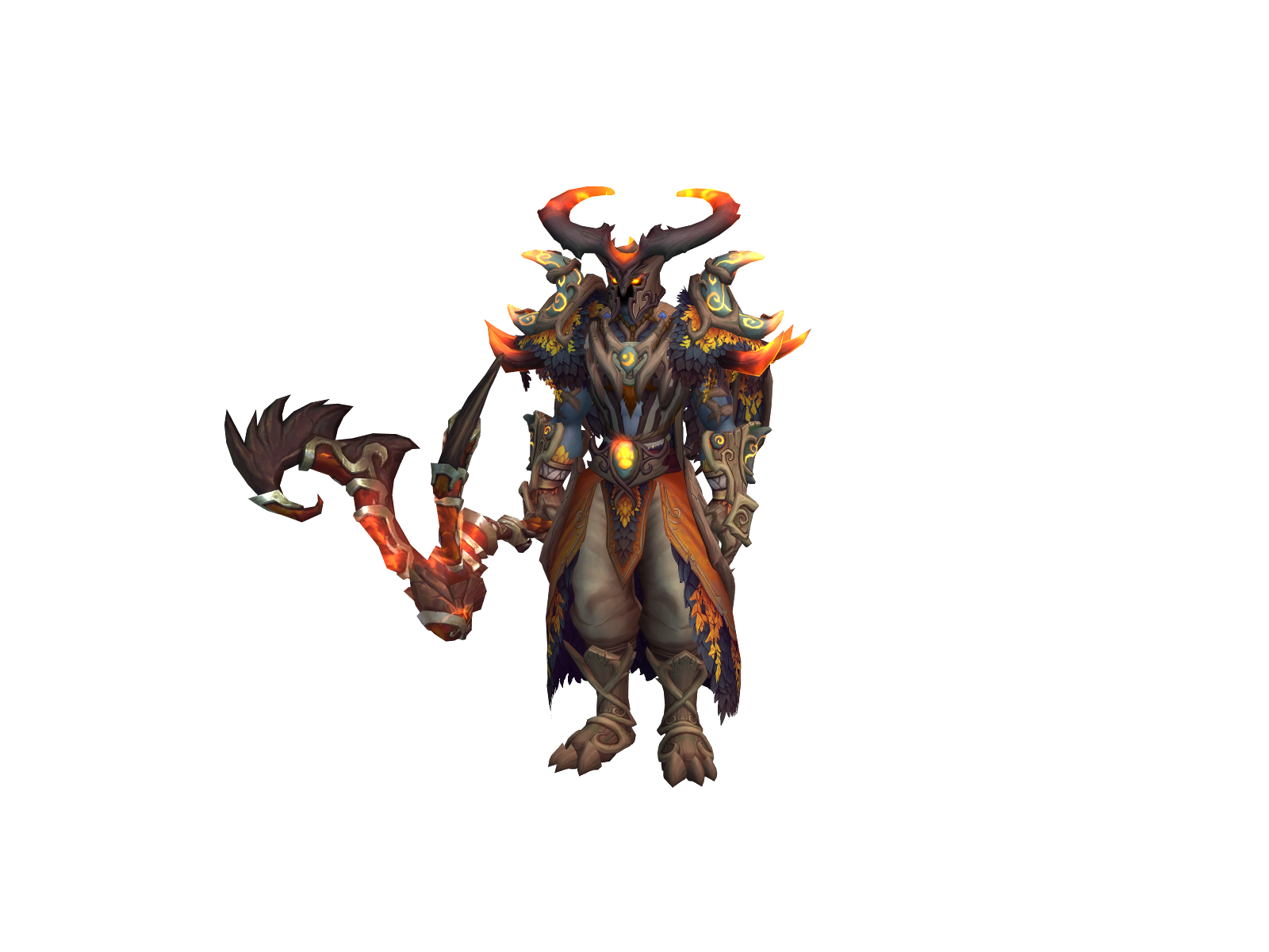 Woodrow 3D character render