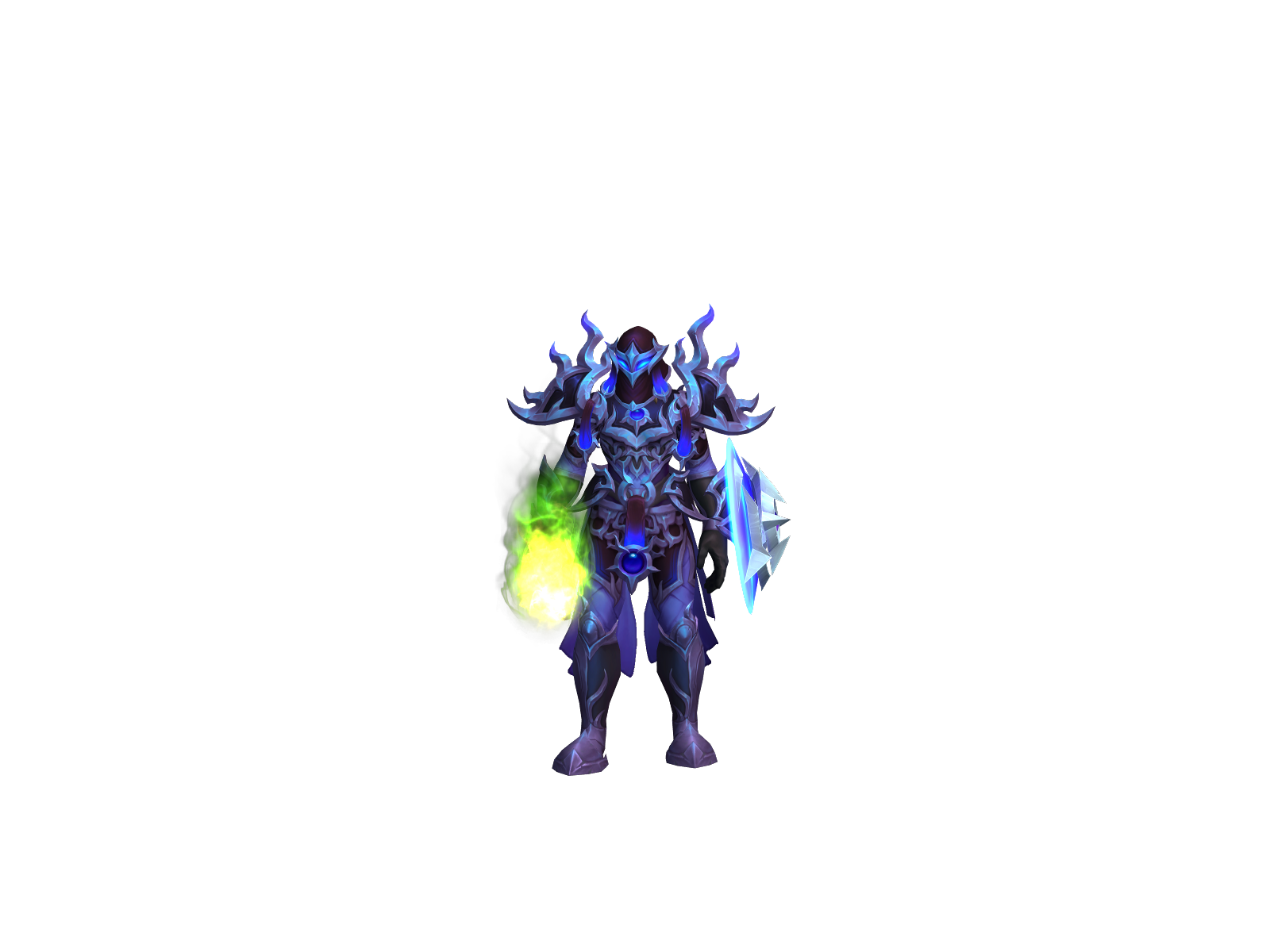Kezshear 3D character render