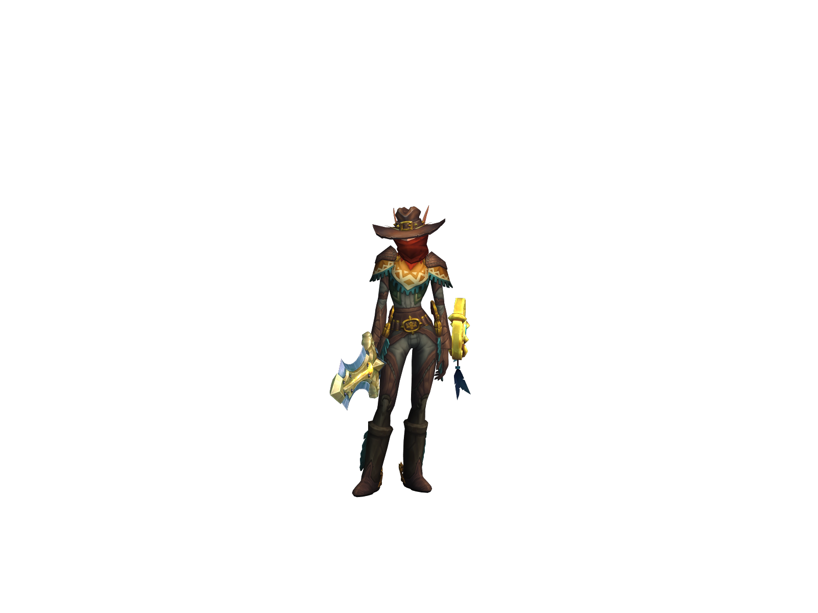 Idpower 3D character render