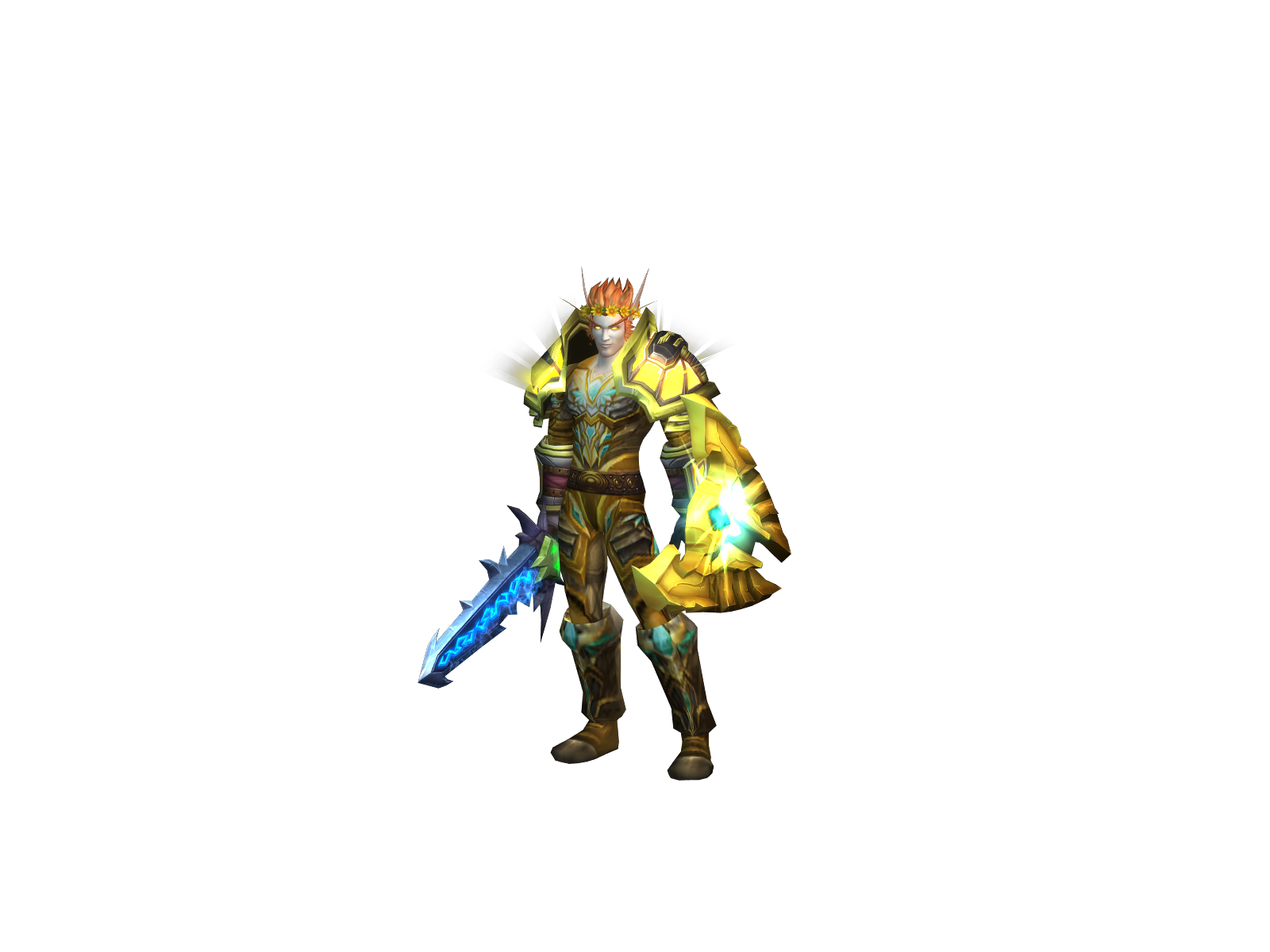 Elvéñ 3D character render