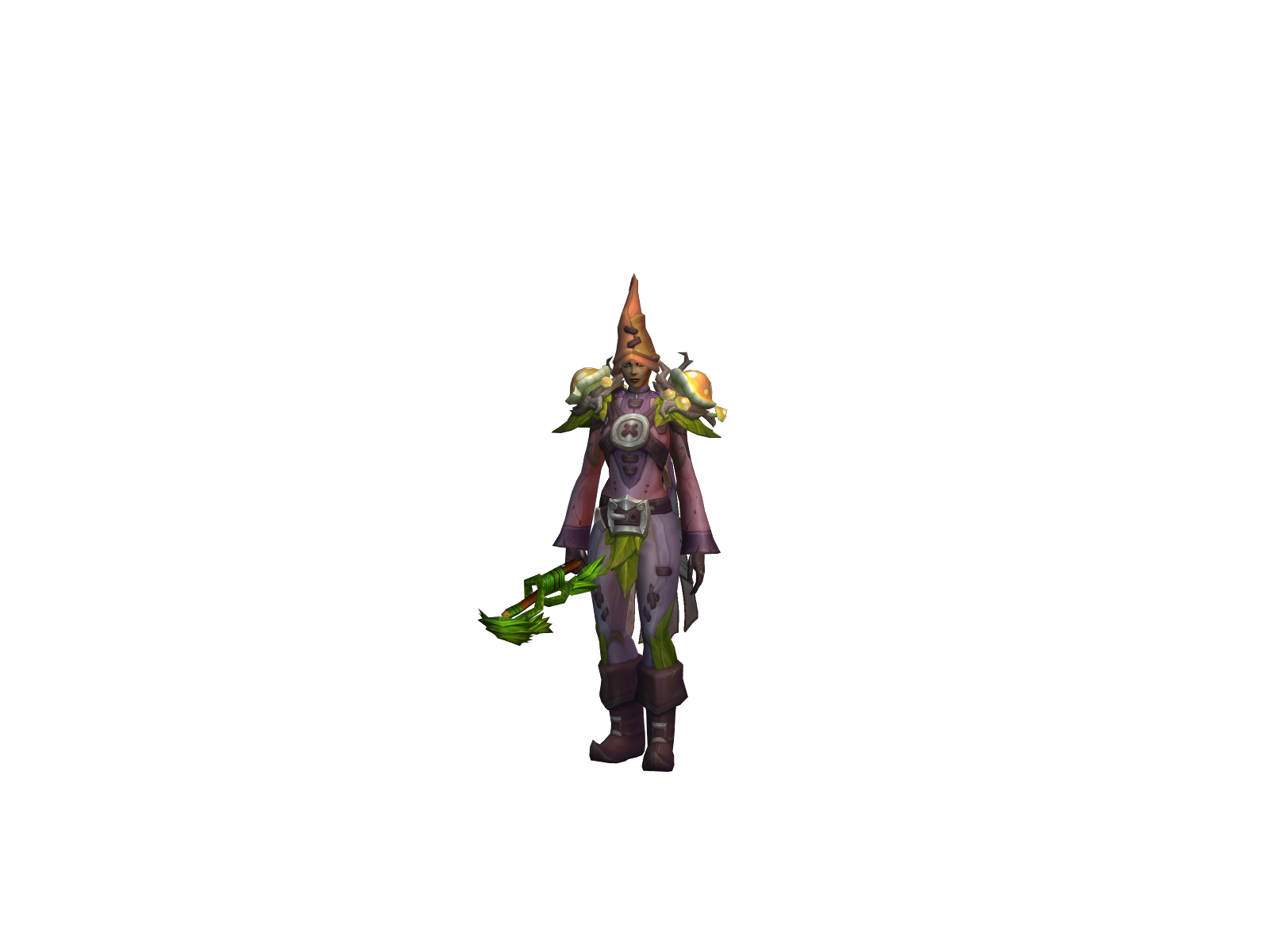 Hollandays 3D character render