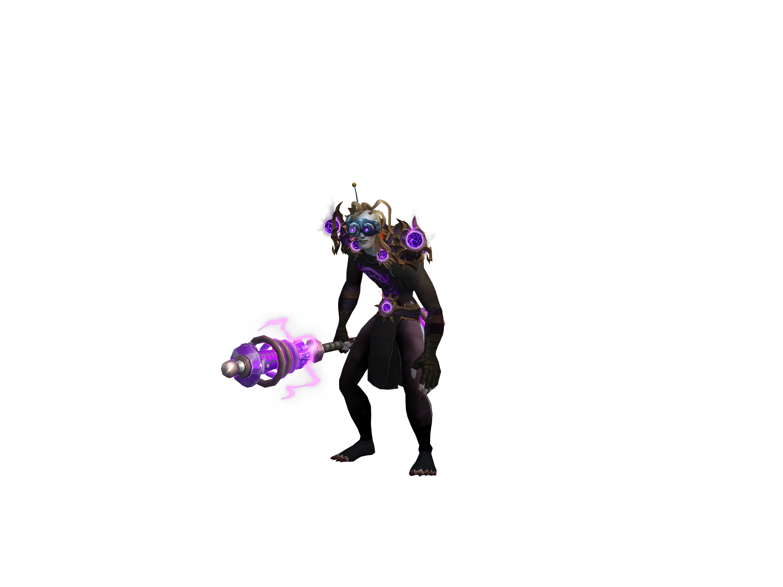Zarkos 3D character render