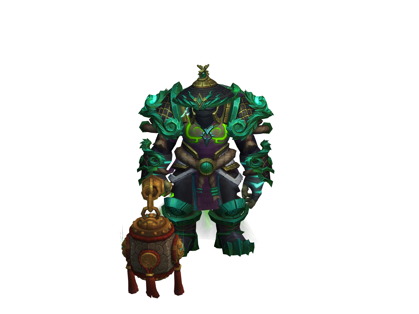 Wutangy 3D character render