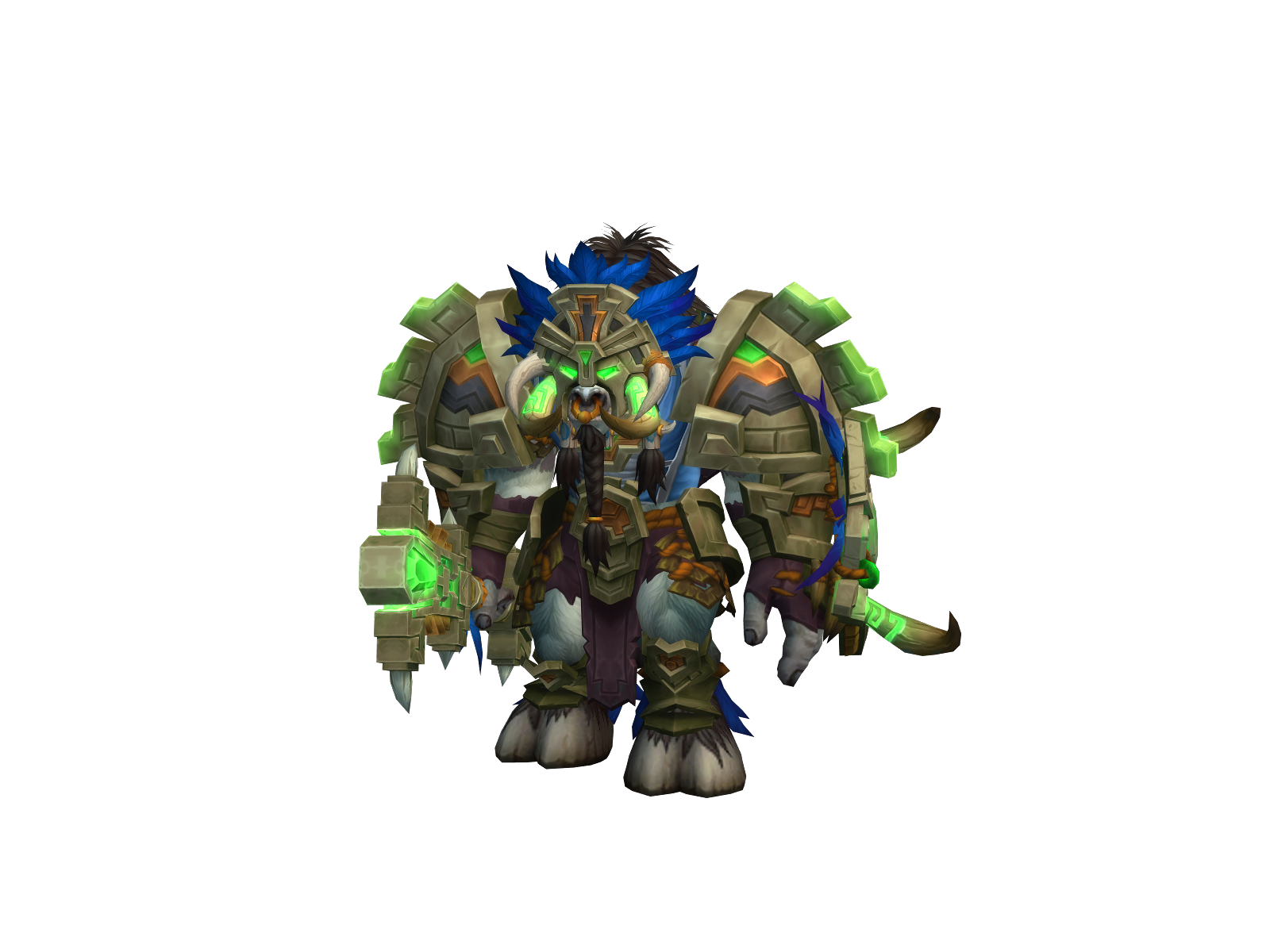 Saintdorado 3D character render
