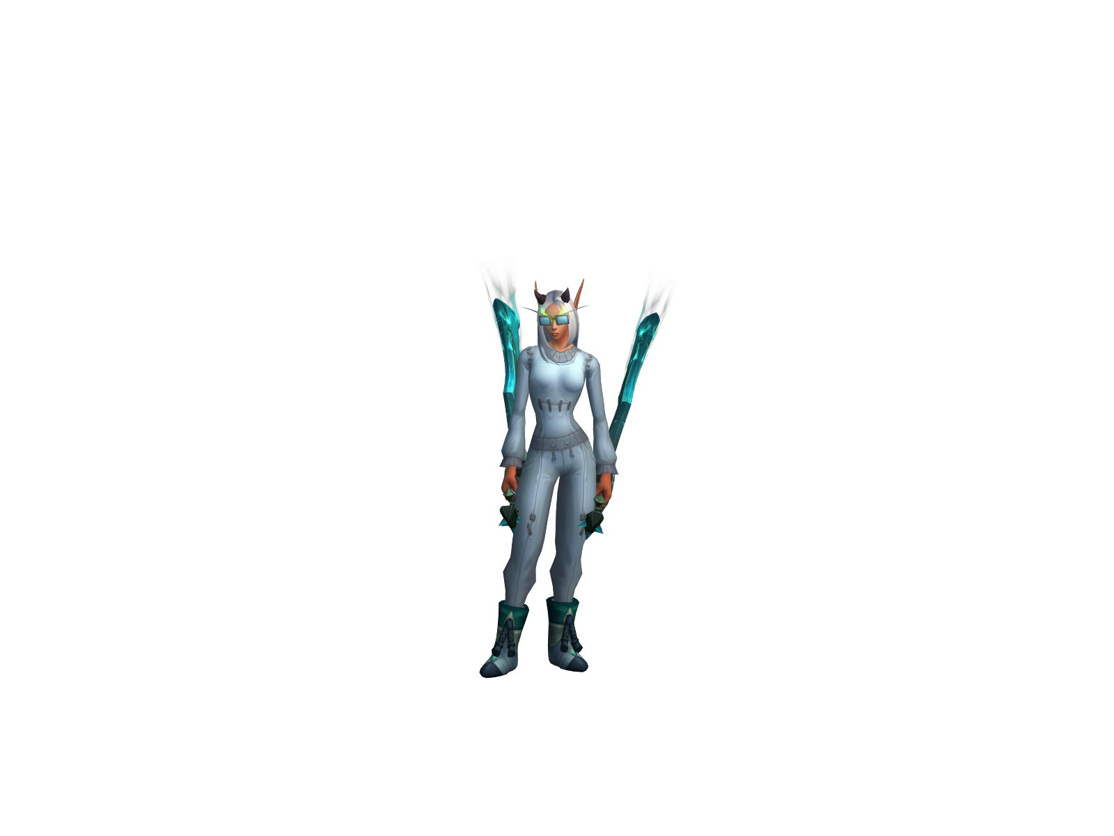 Síxsevén 3D character render