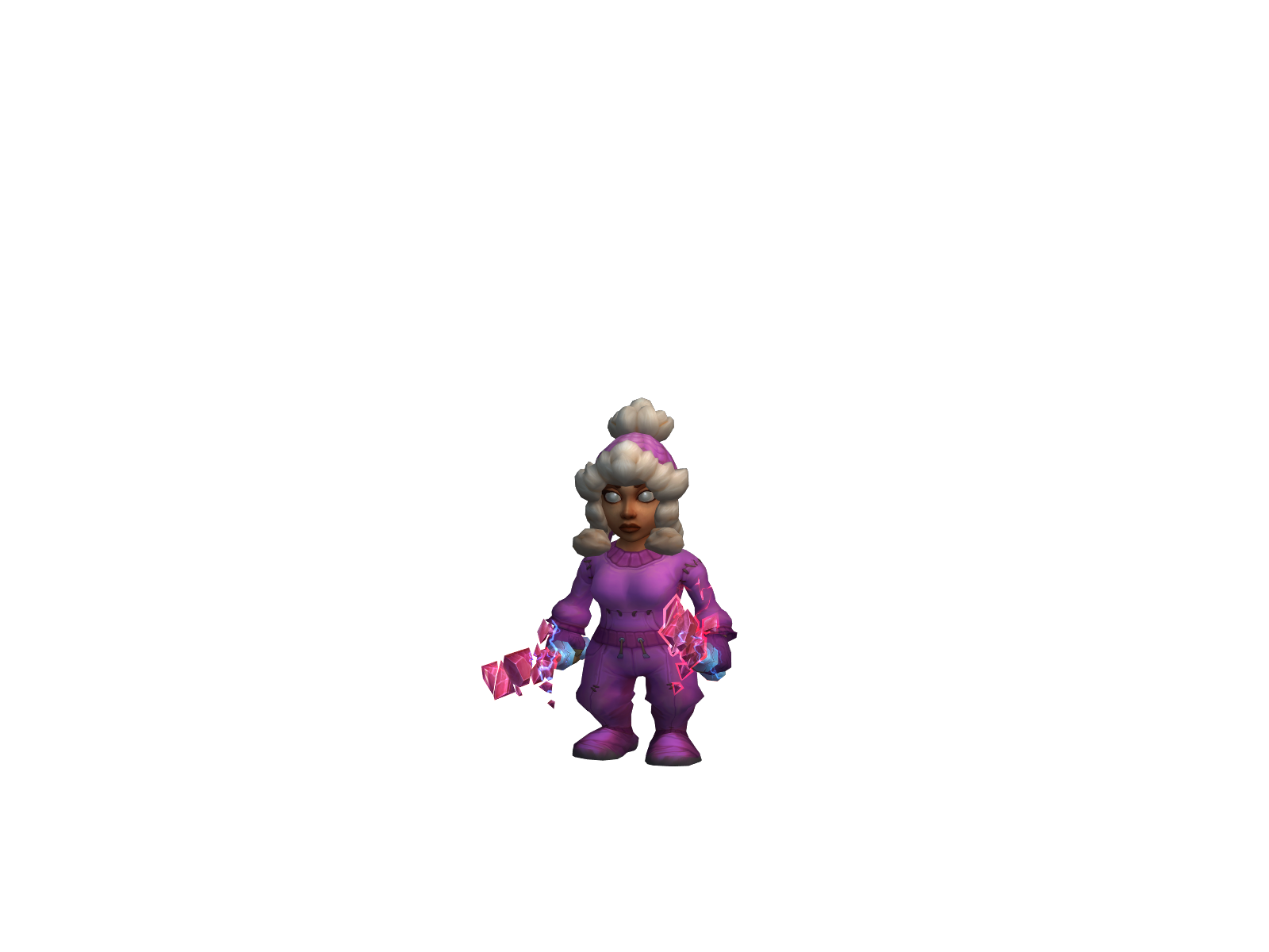 Baconbrioche 3D character render