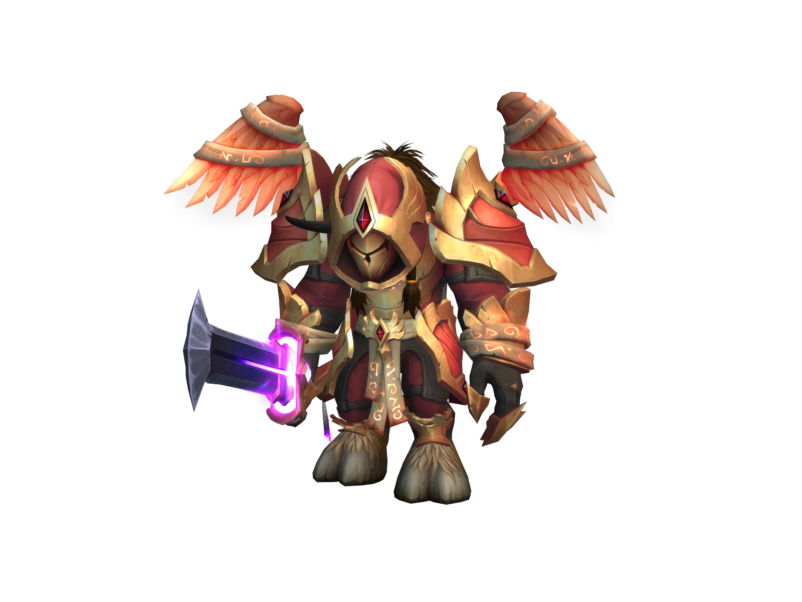 Strangeox 3D character render