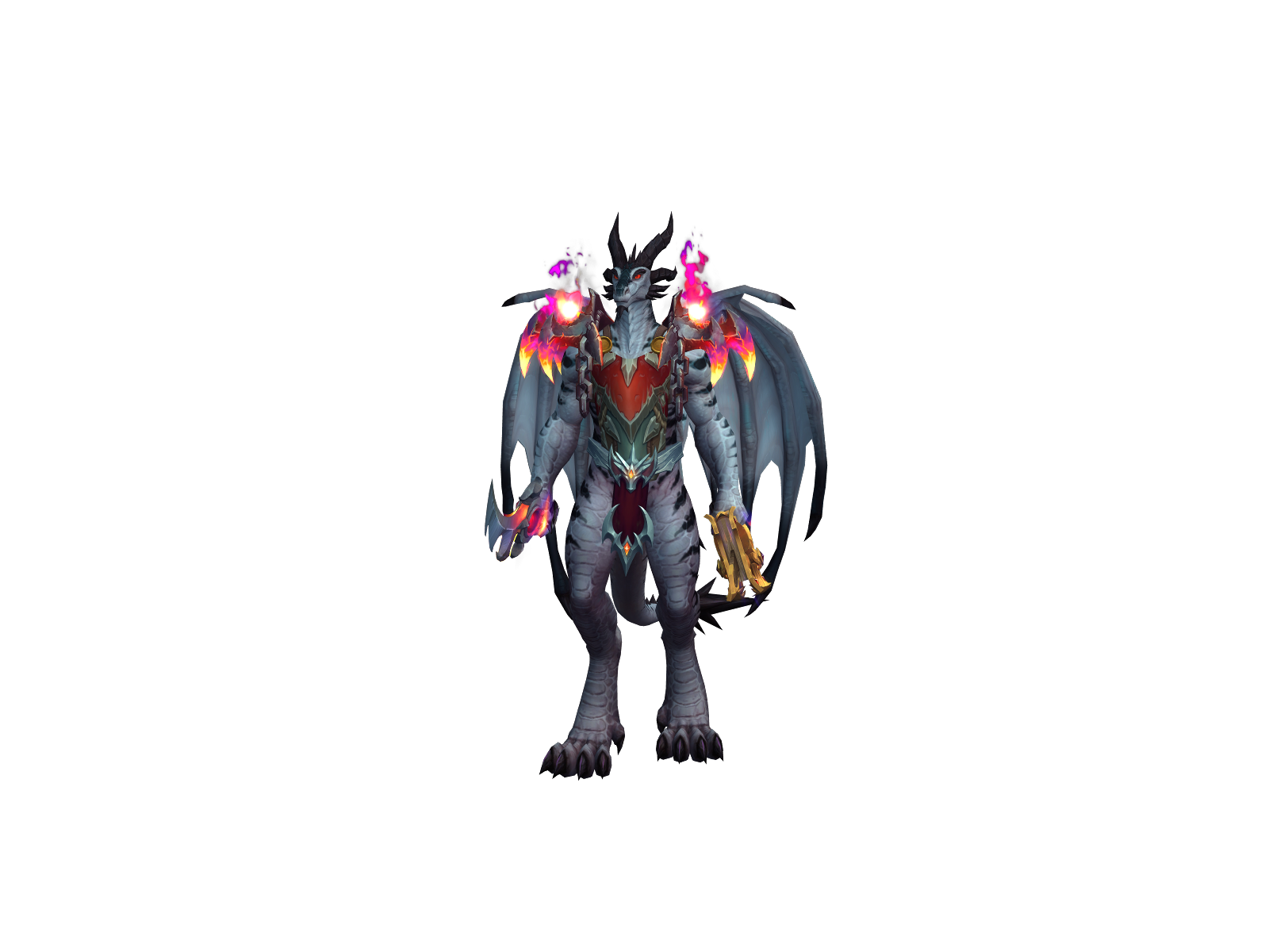 Embernal 3D character render