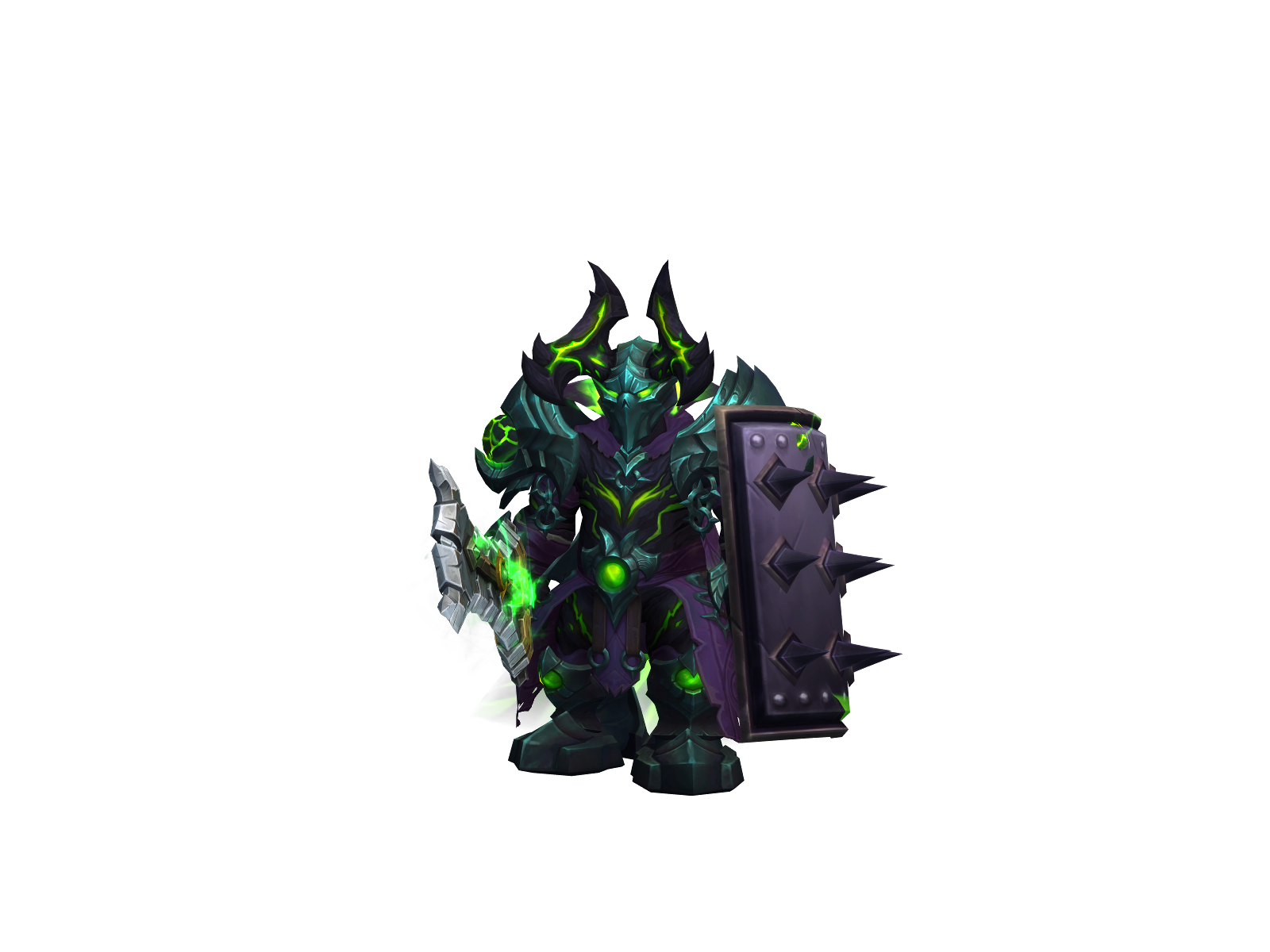 Halfwhit 3D character render