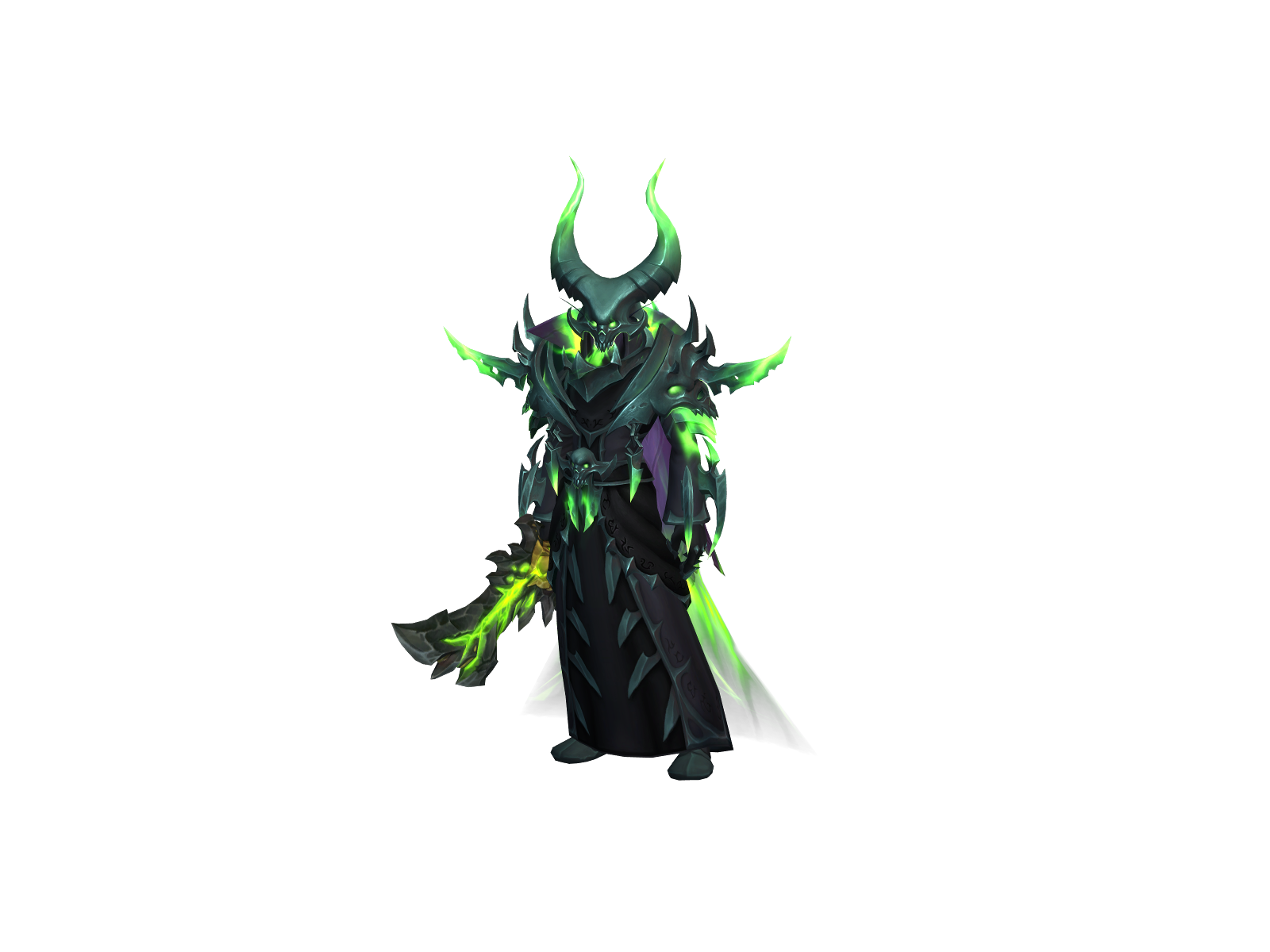 Bélials 3D character render
