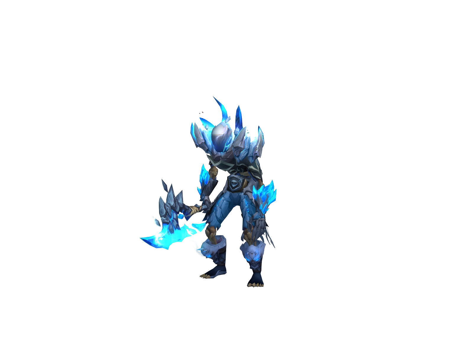 Frostskin 3D character render