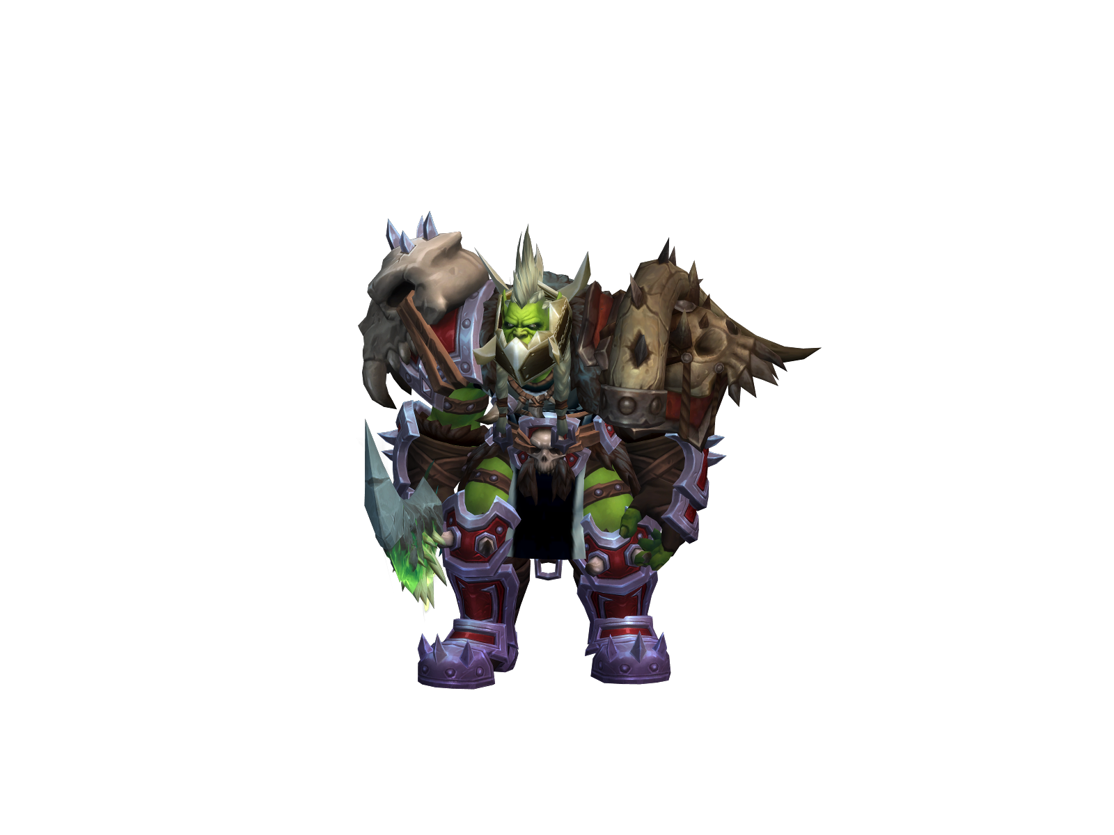 Doomtrain 3D character render