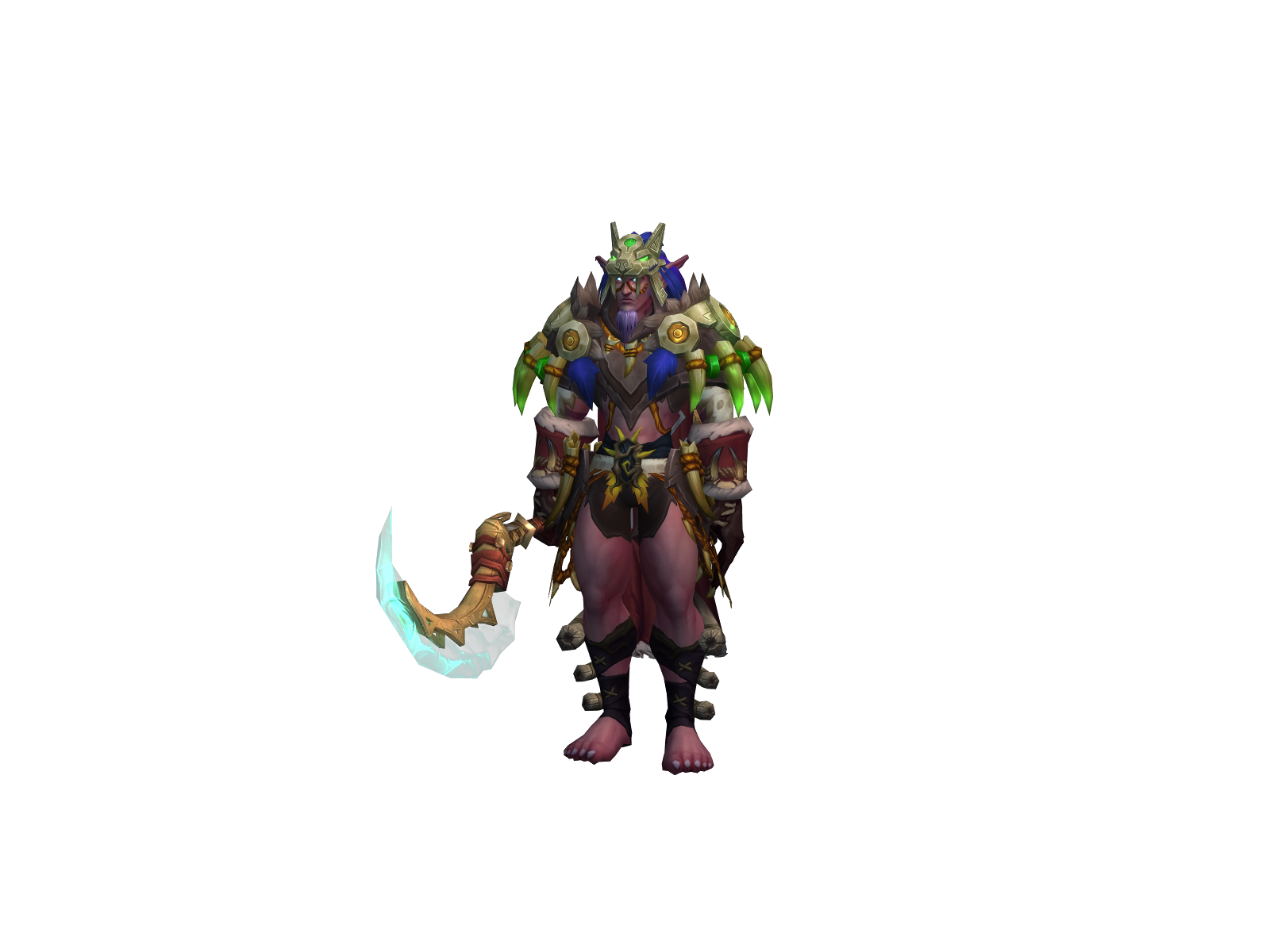 Nightankheal 3D character render