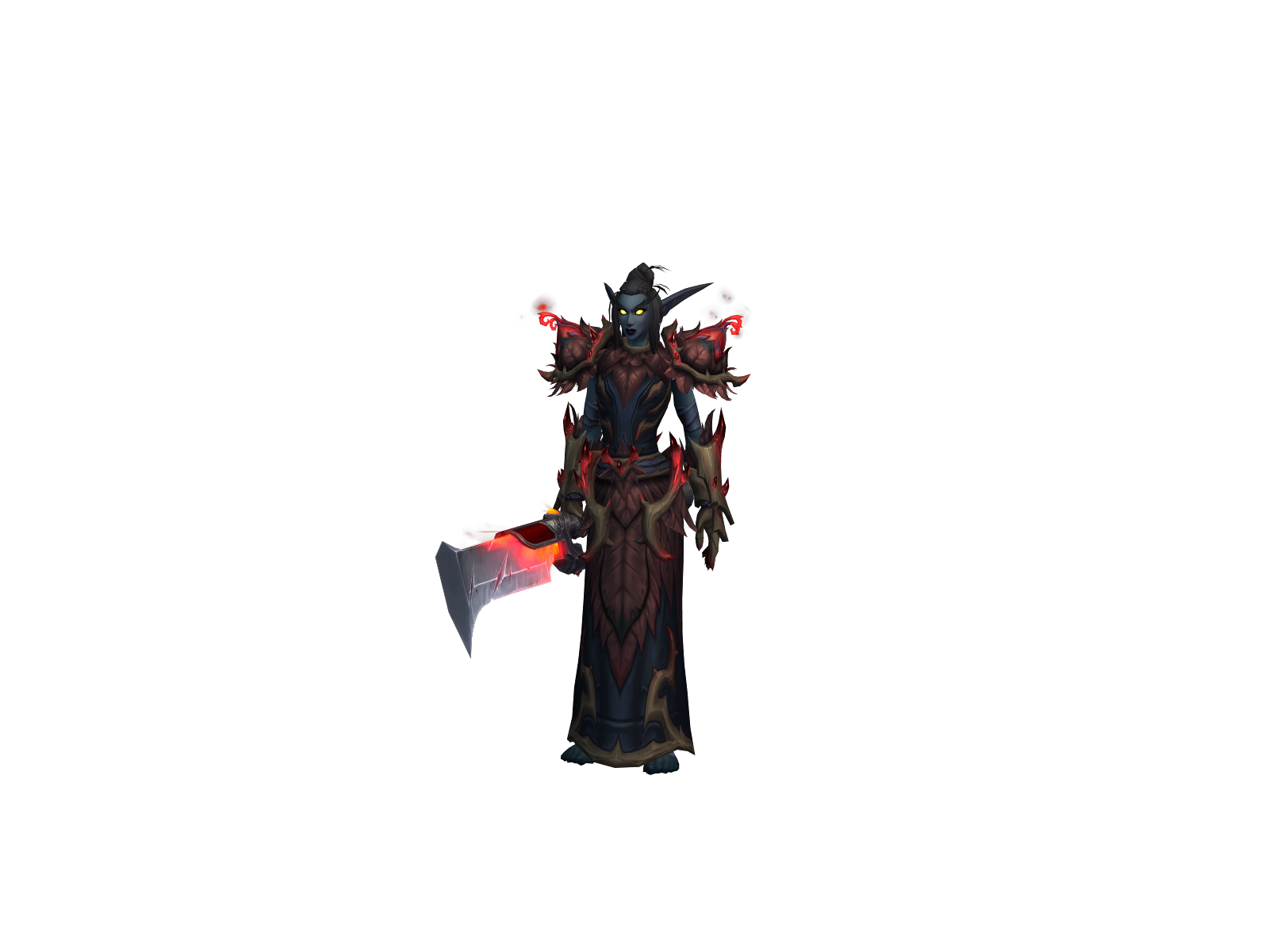 Døric 3D character render