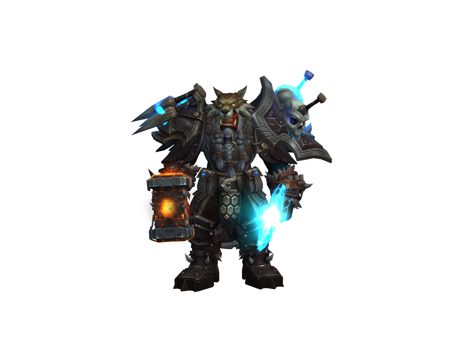 Shampäin 3D character render