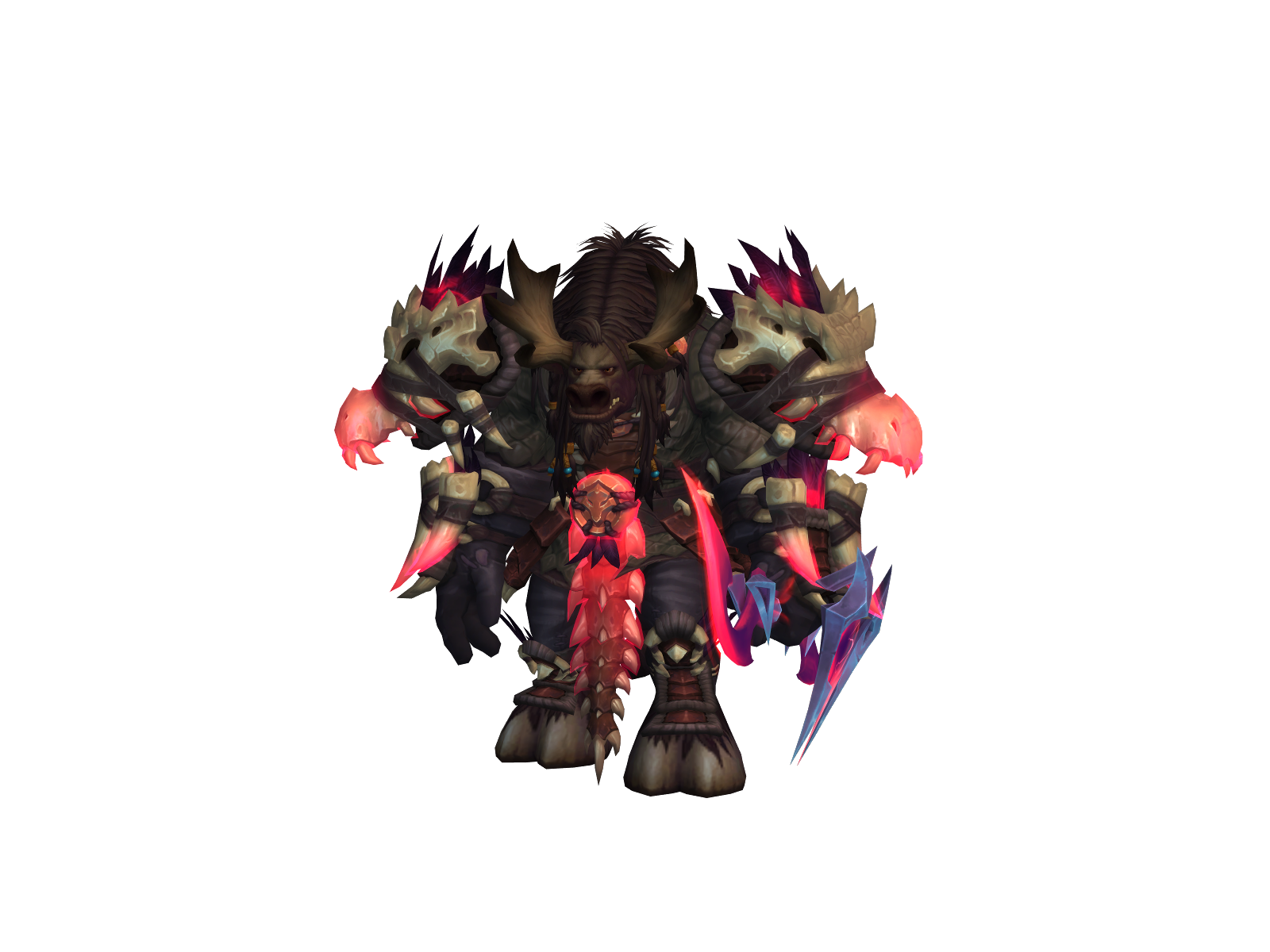 Onanara 3D character render