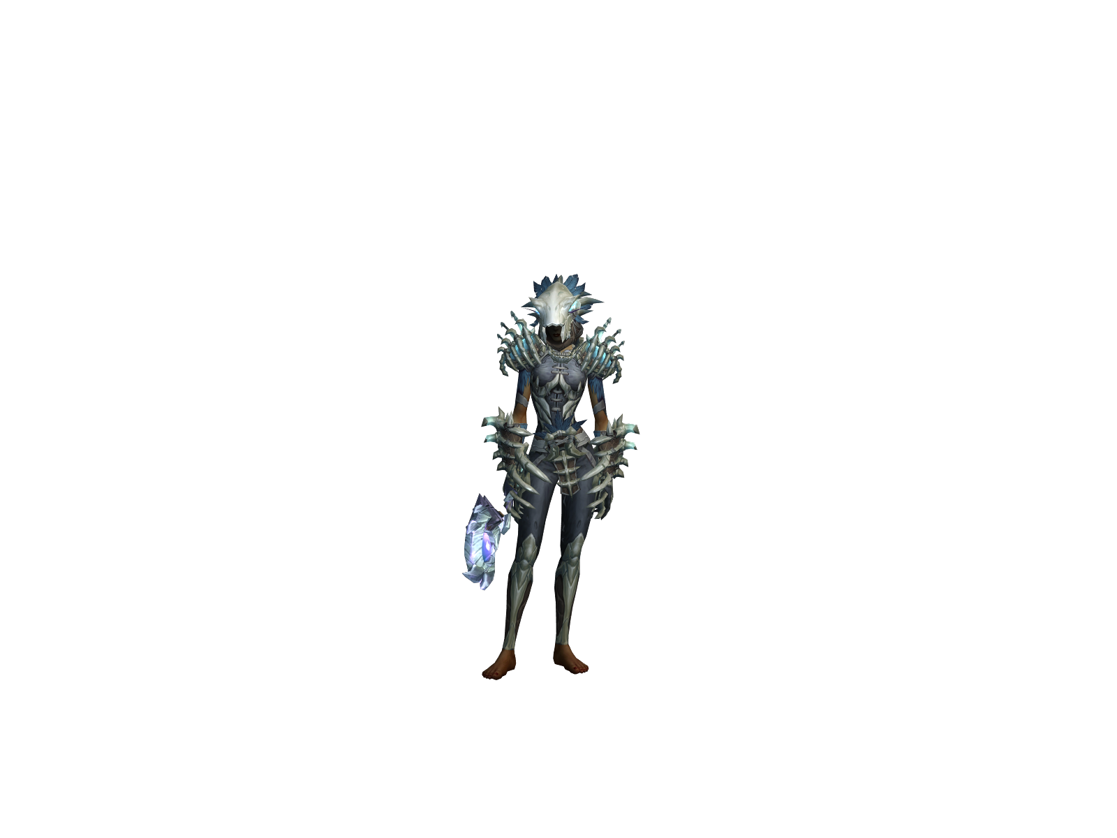 Bazimonk 3D character render
