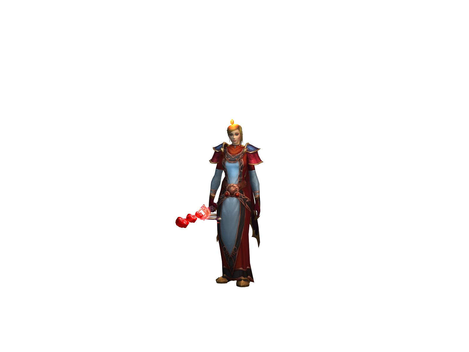 Duskfrost 3D character render