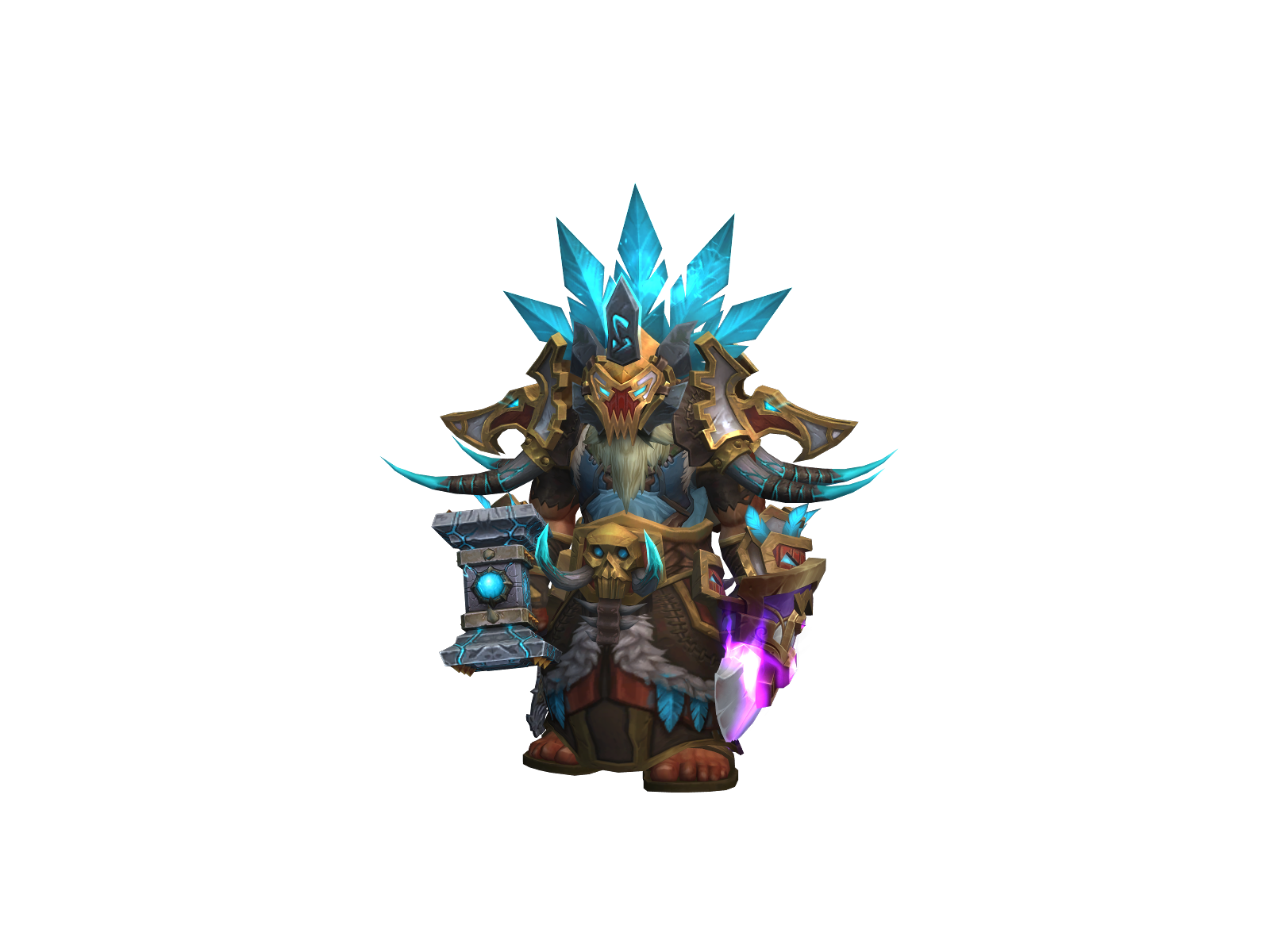 Bongtotem 3D character render