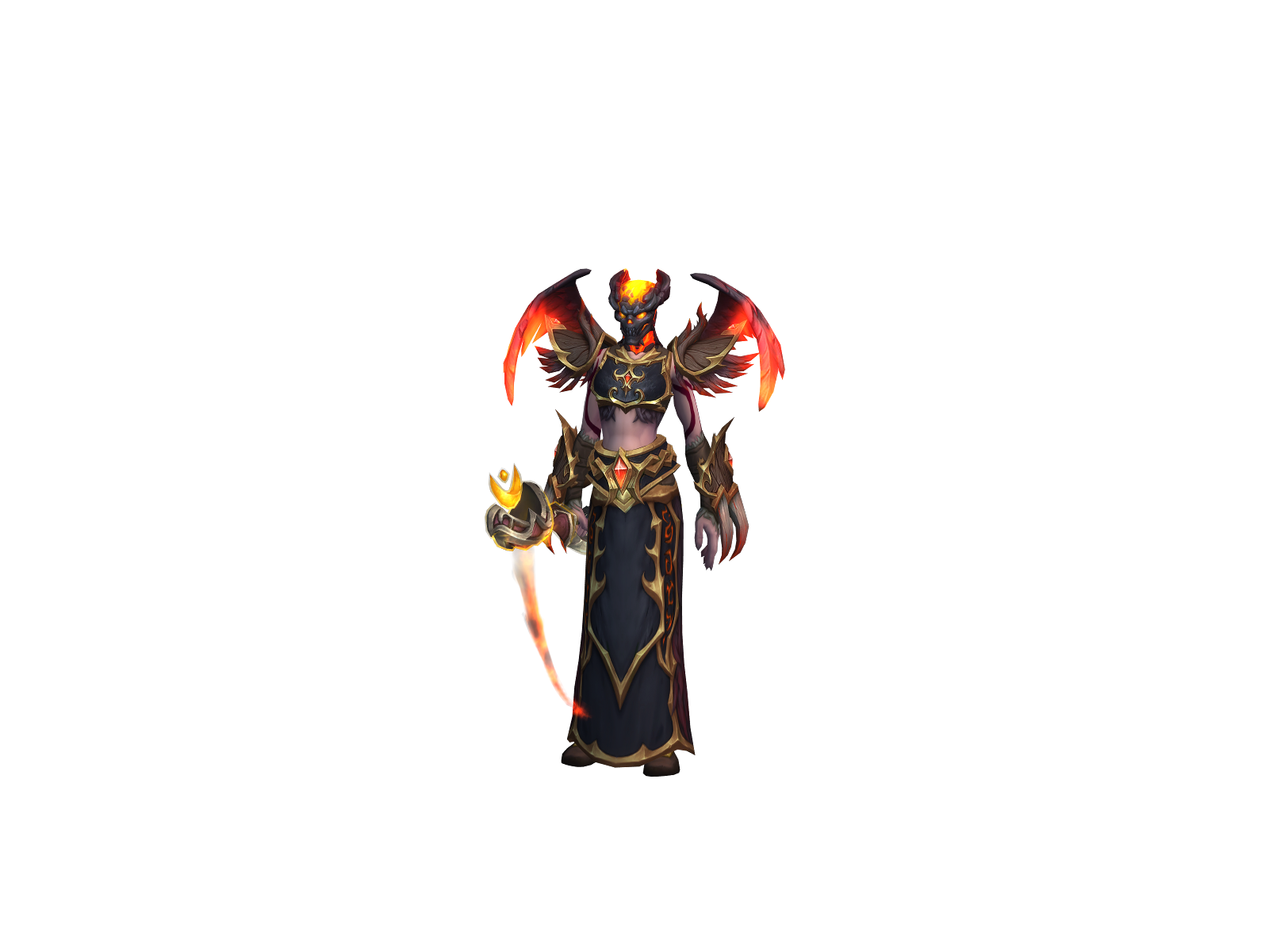 Troupax 3D character render