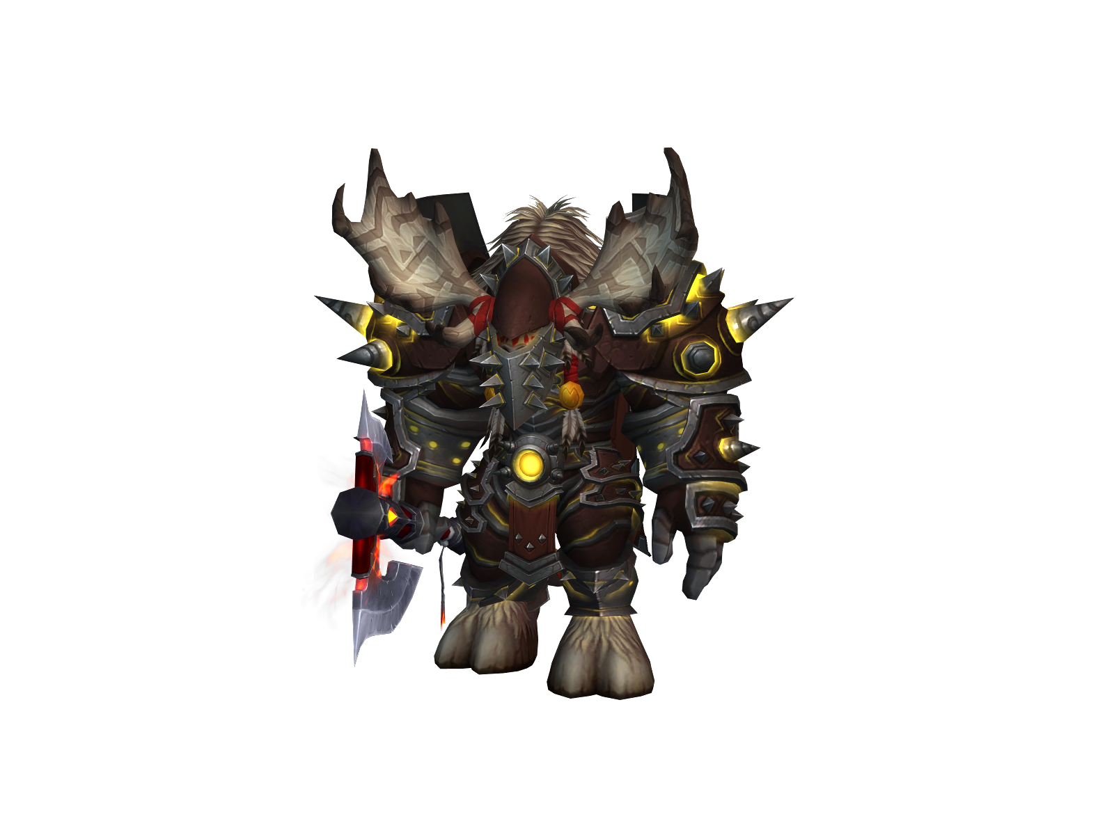 Thesamecow 3D character render