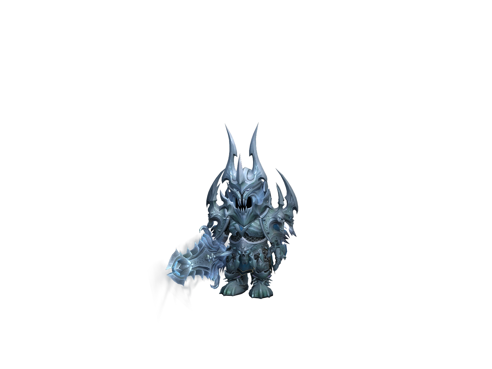 Refreshw 3D character render