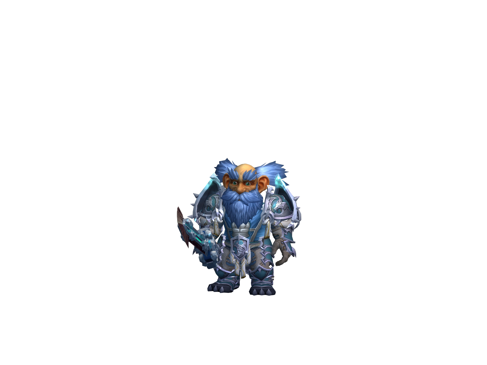 Shothetank 3D character render