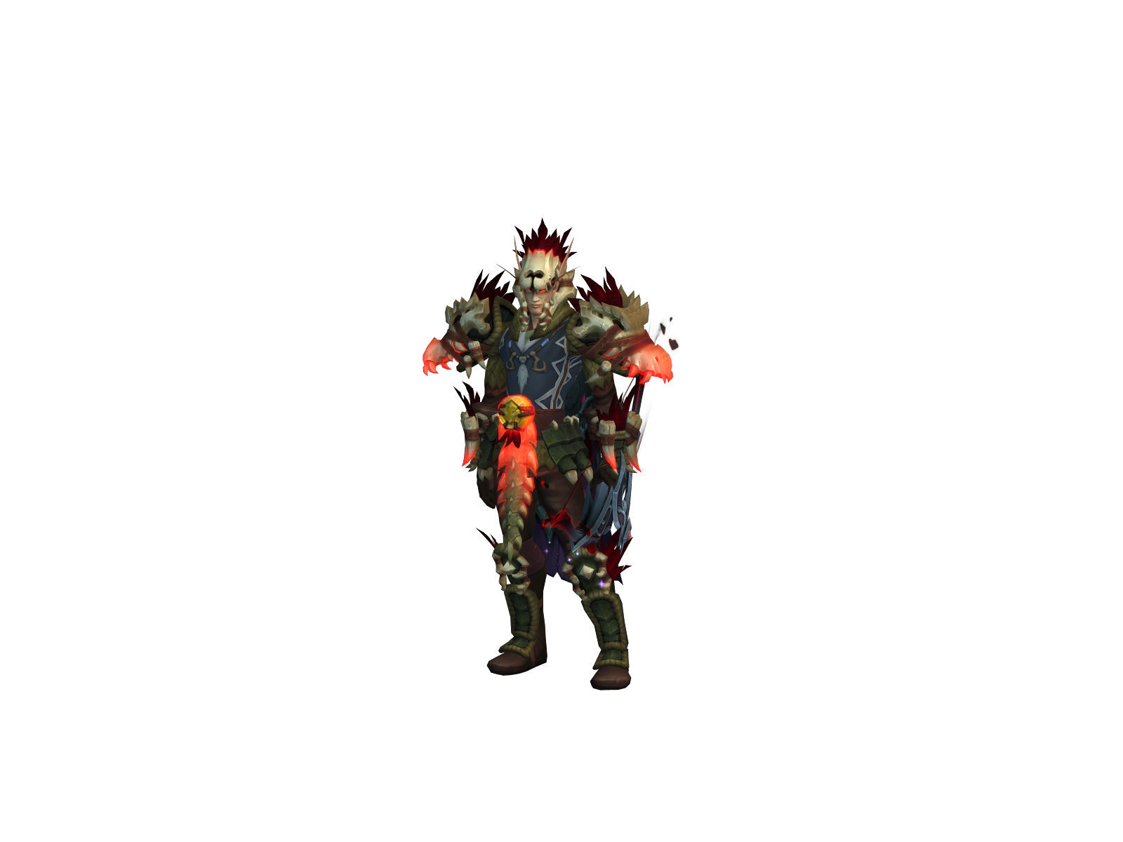 Äkfortyseven 3D character render