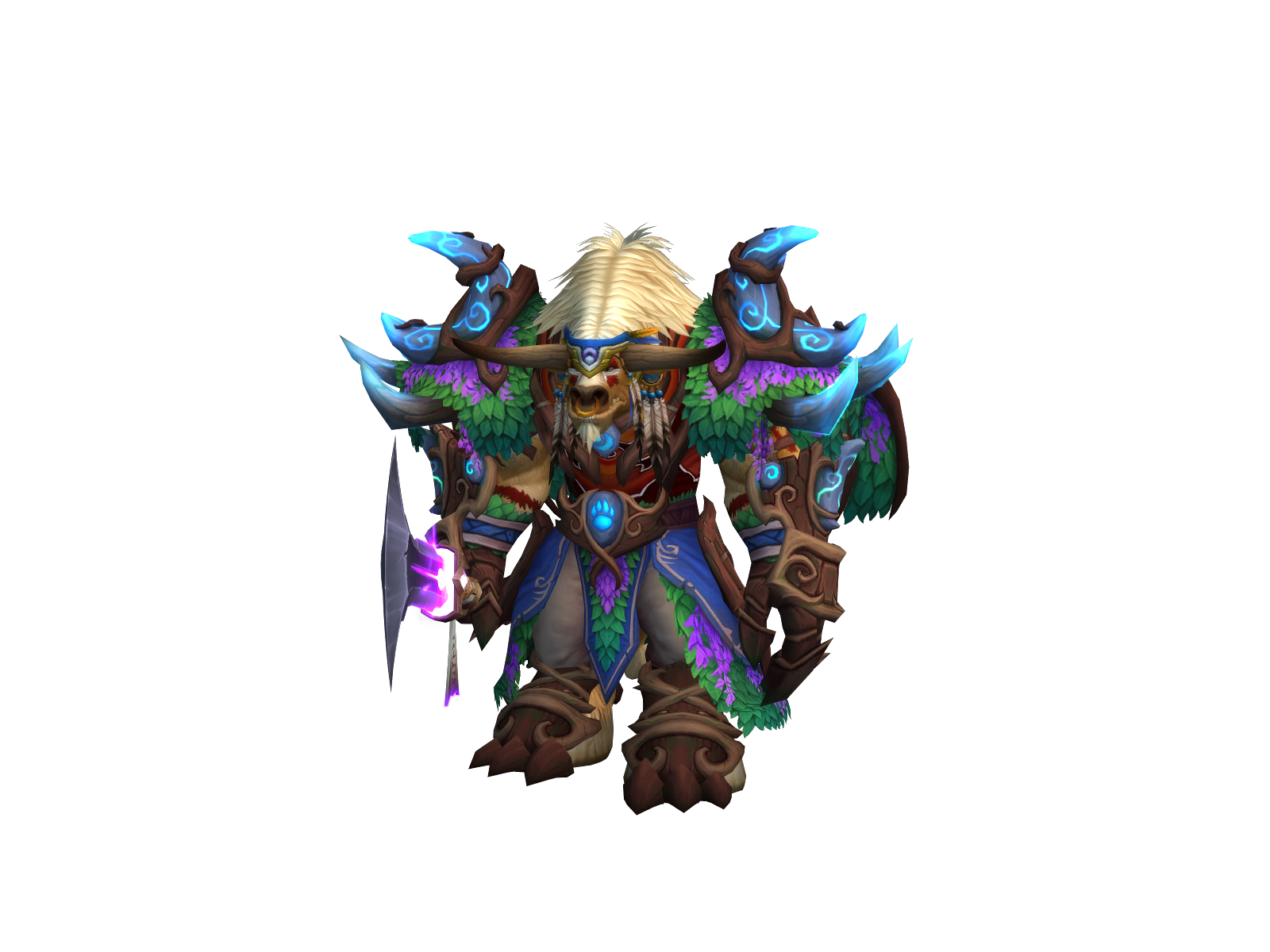Bearlywolff 3D character render