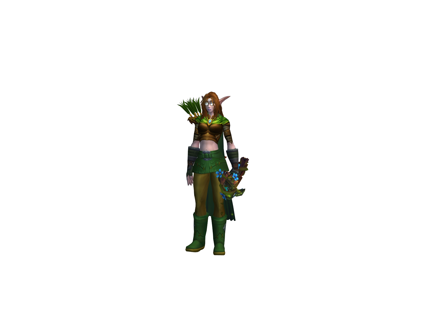 Imperviously 3D character render