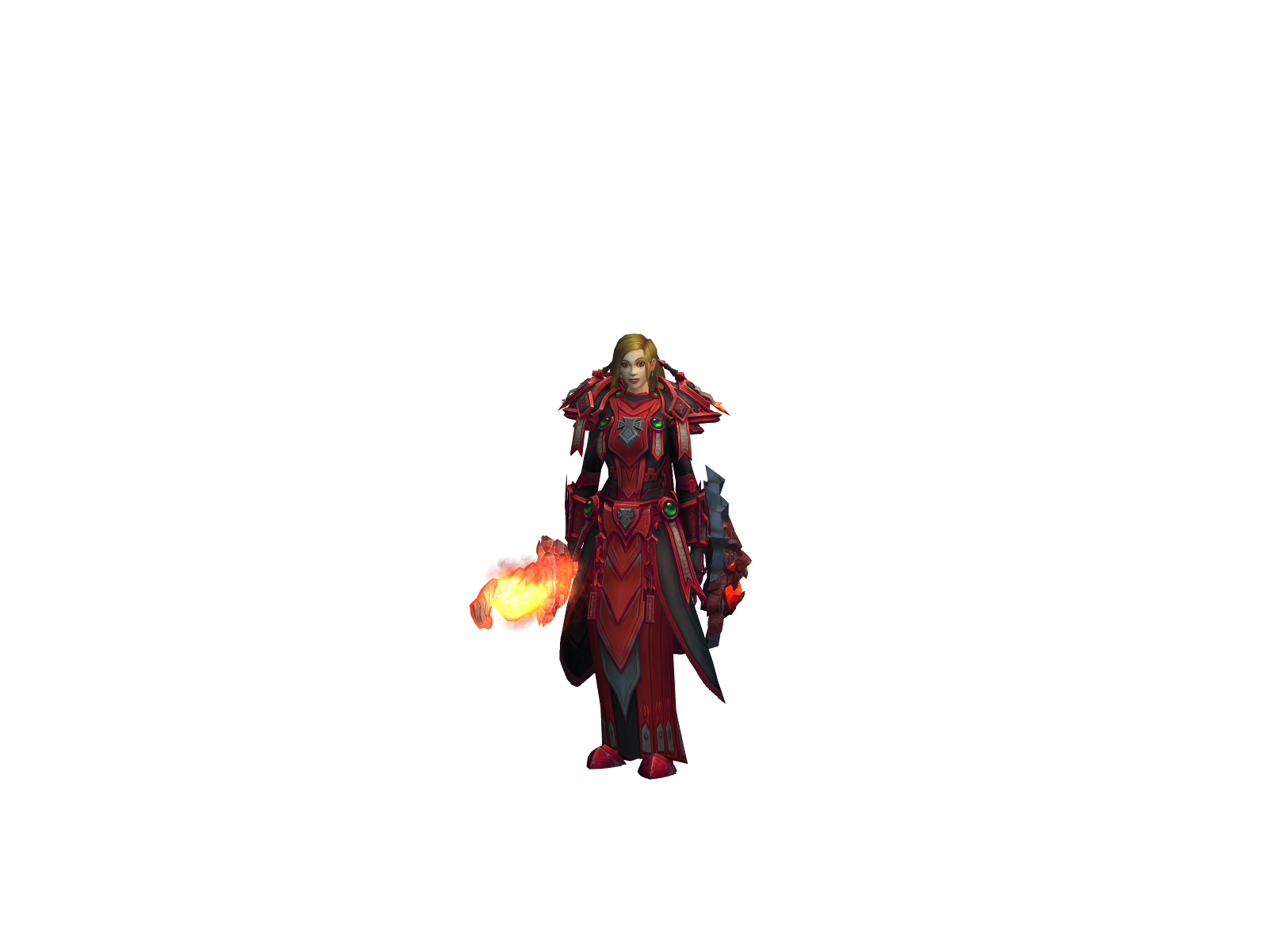 Aminia 3D character render